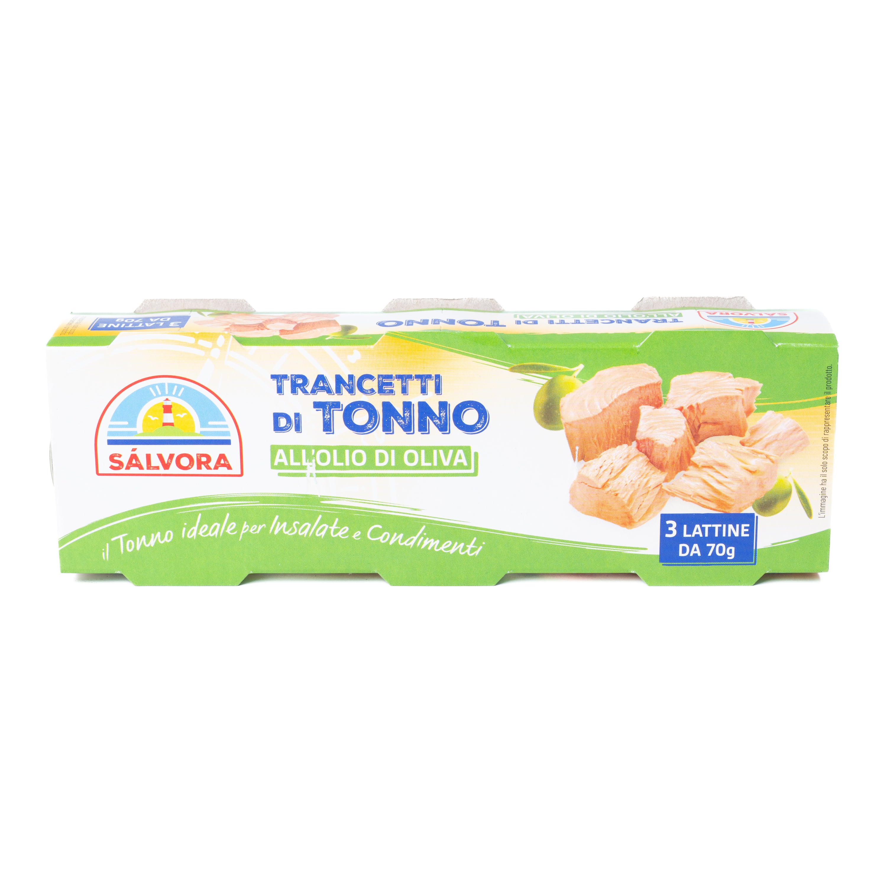 Bucăți de ton în ulei de măsline Sálvora, 210 g