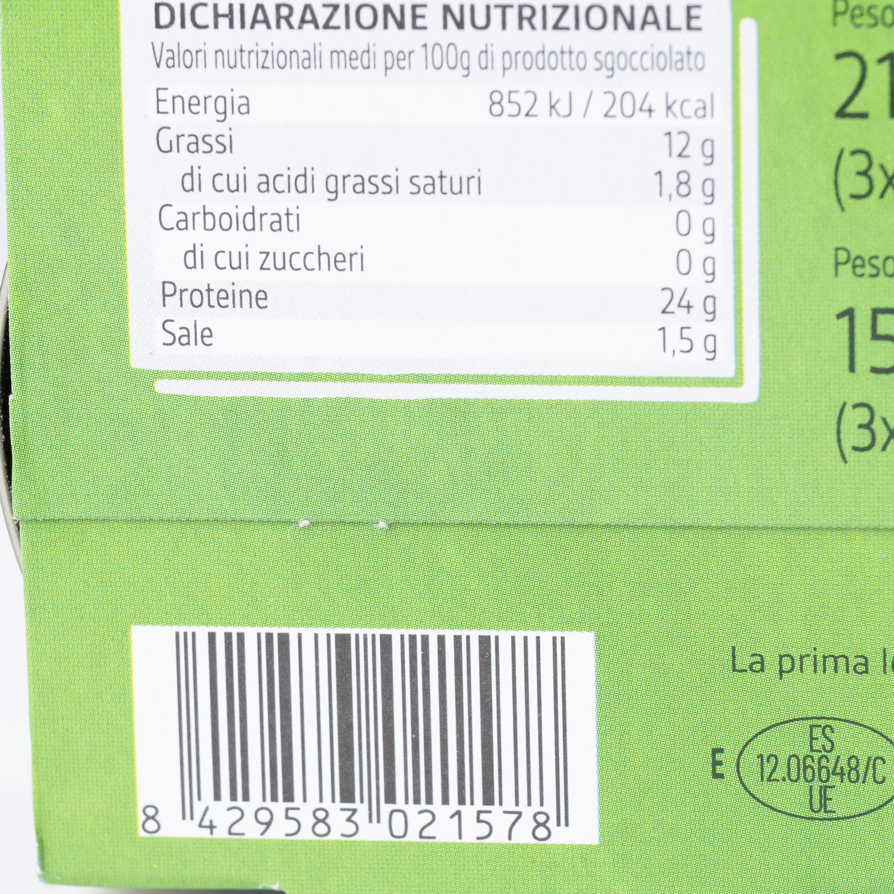 Bucăți de ton în ulei de măsline Sálvora, 210 g