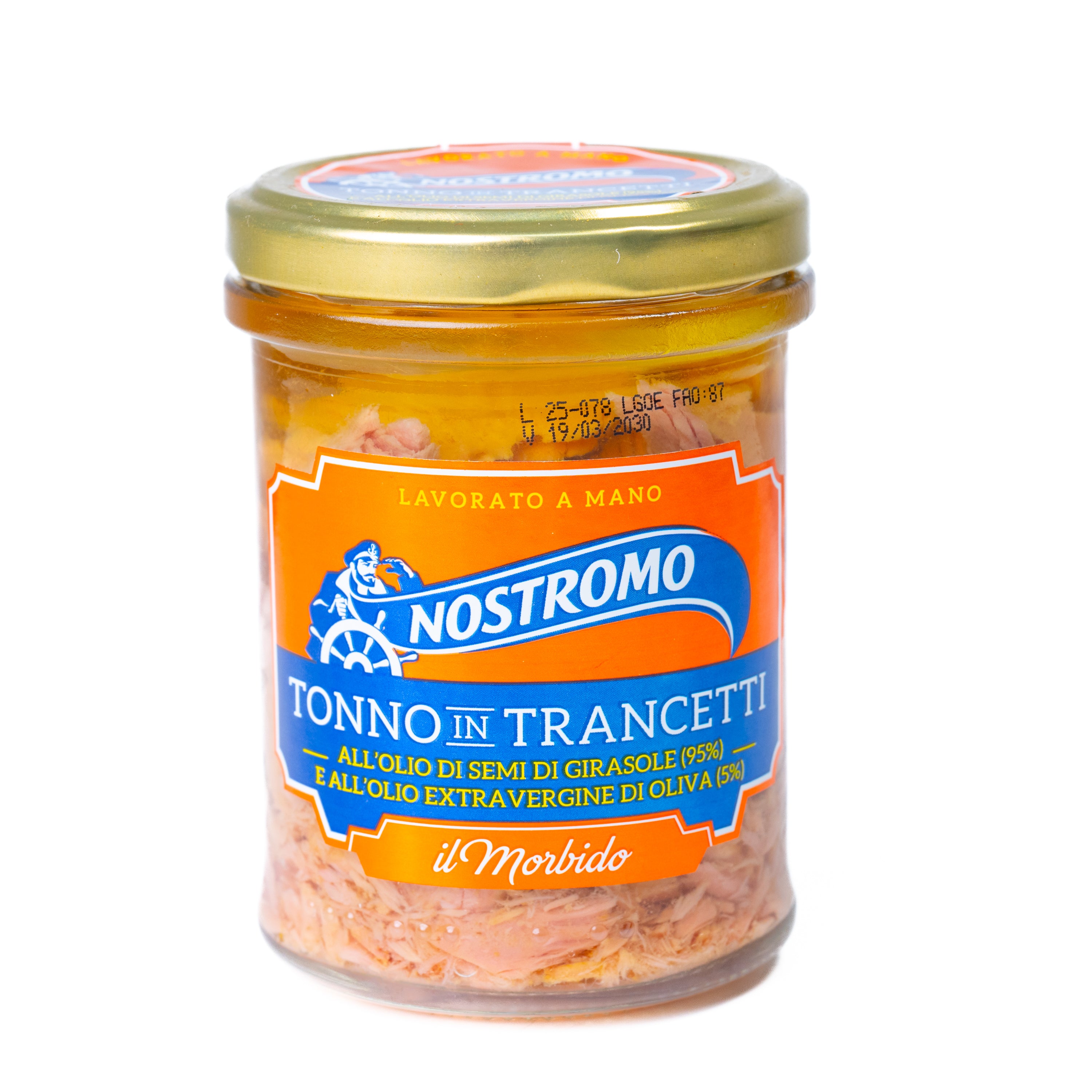Bucăți fragede de ton Il Morbido Nostromo, 180 g