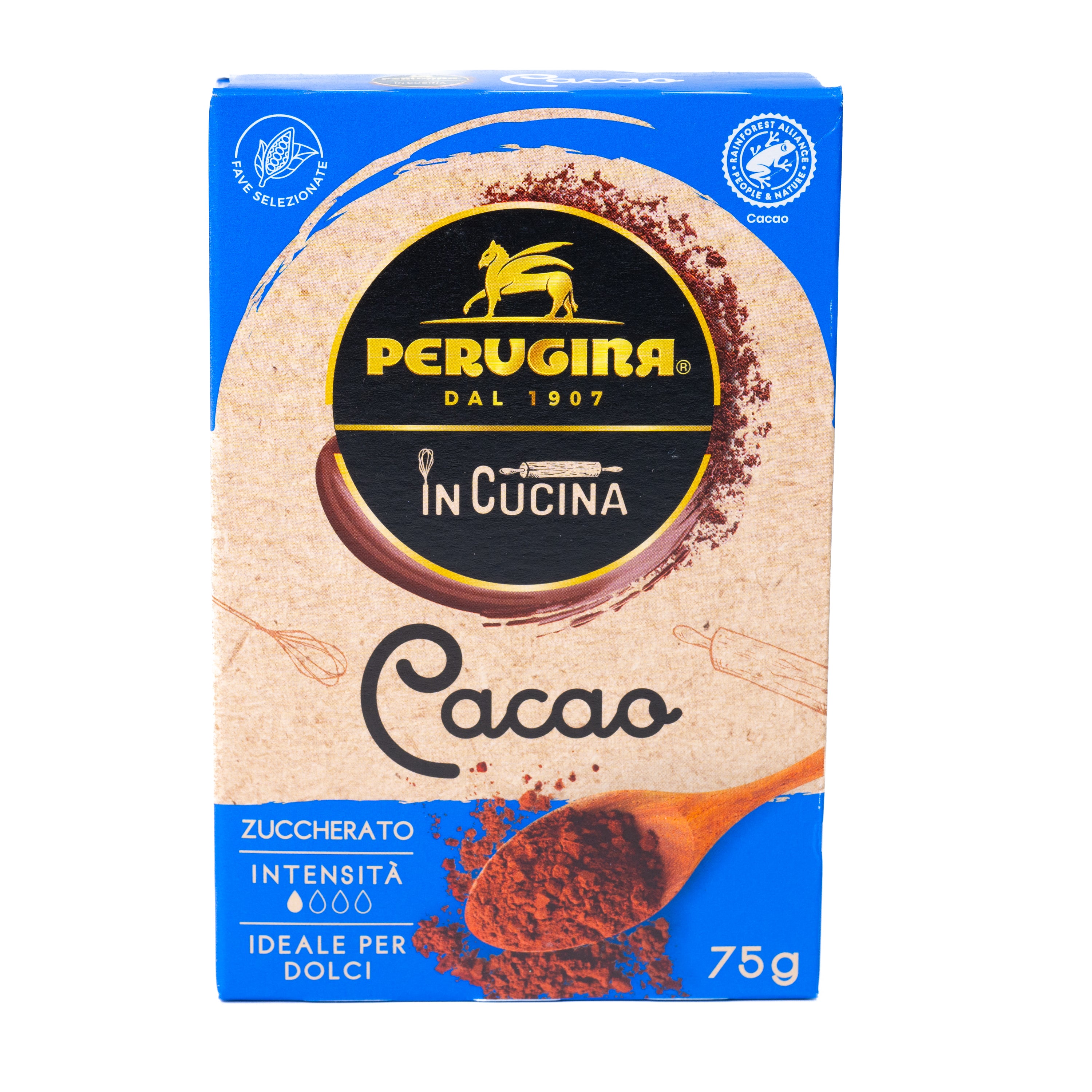 Cacao îndulcit Perugina, 75 g