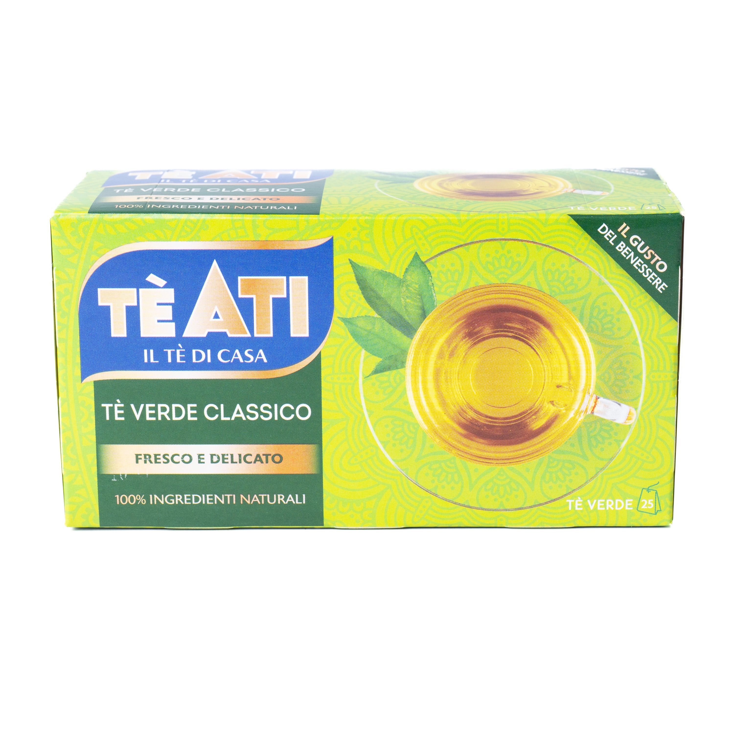 Ceai verde clasic TèAti, 25 plicuri, 35 g
