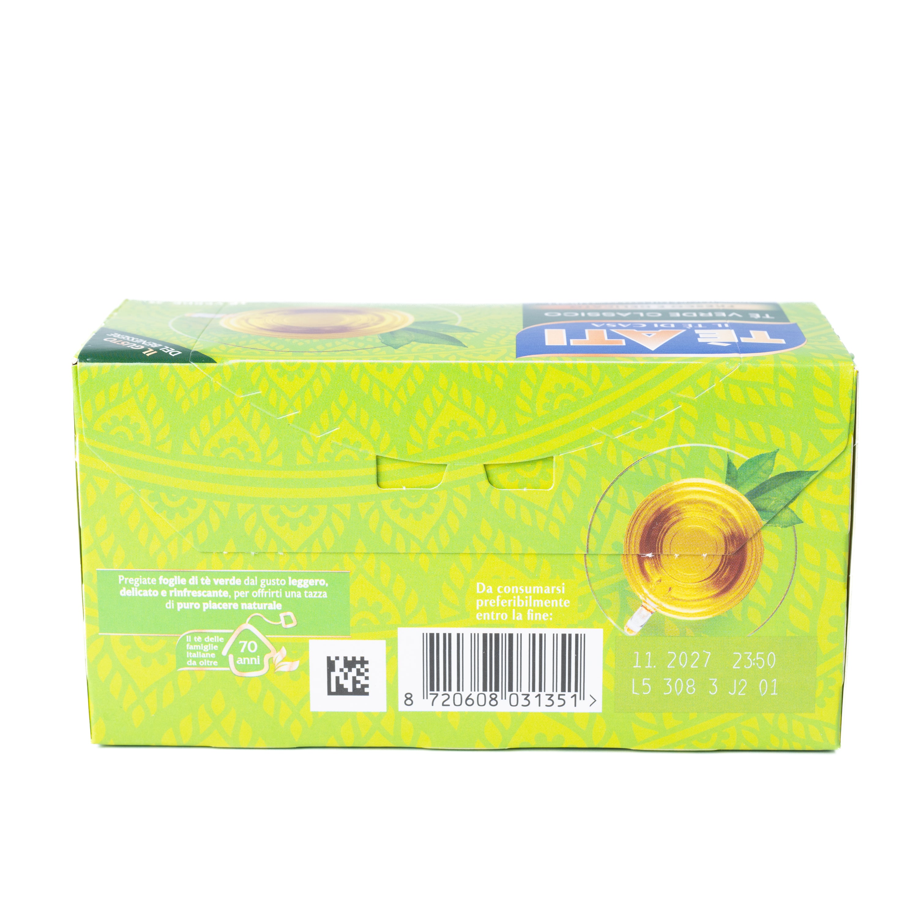 Ceai verde clasic TèAti, 25 plicuri, 35 g