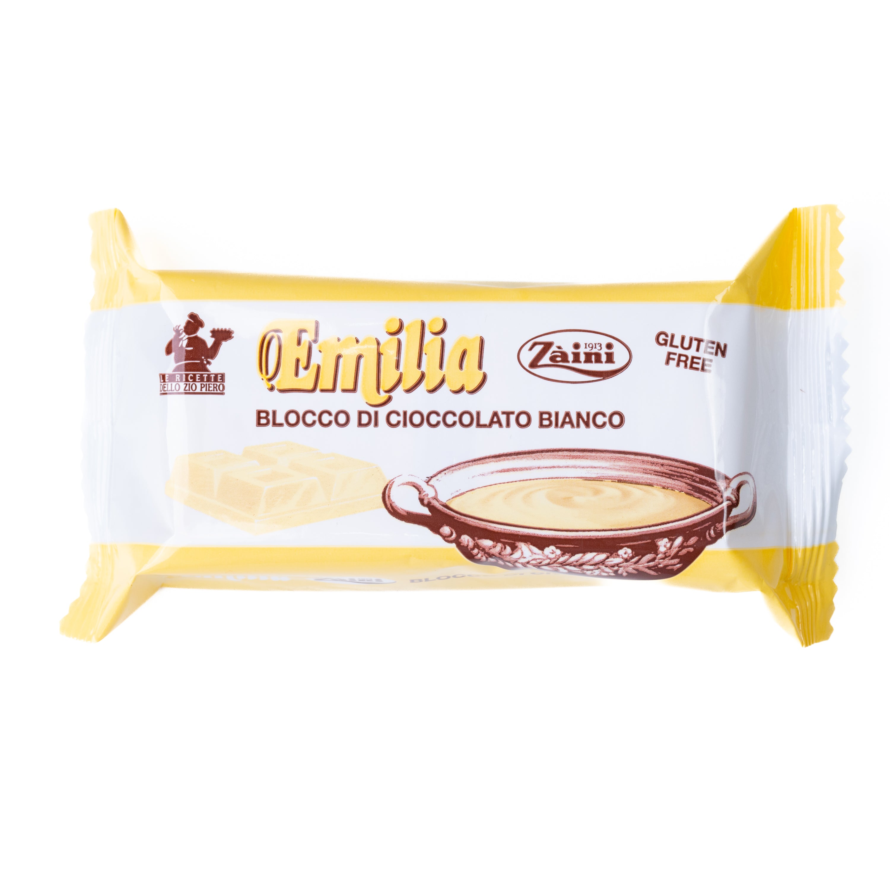 Ciocolată albă tabletă pentru gătit Zàini, 200 g