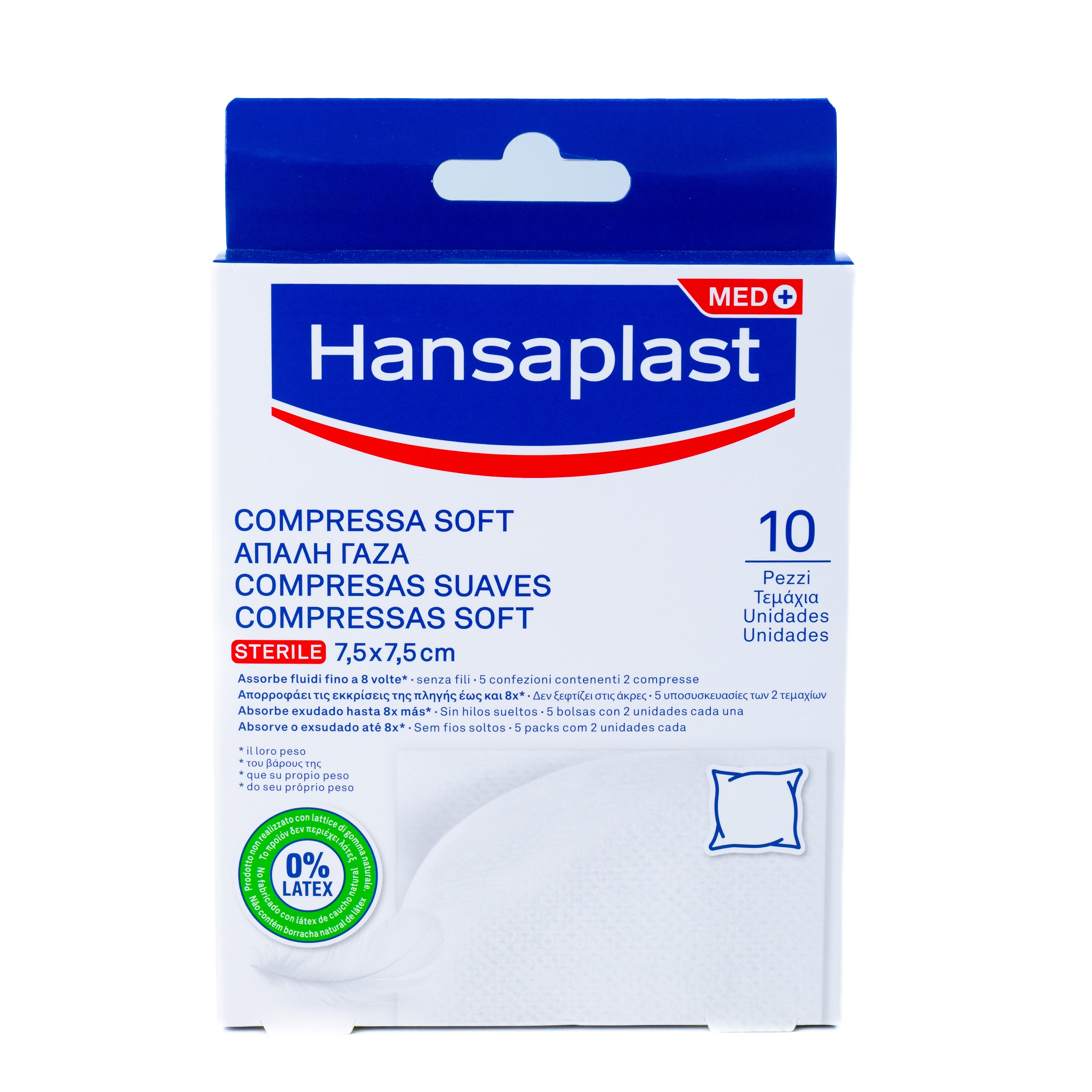 Comprese sterile Soft Hansaplast, 10 bucăți