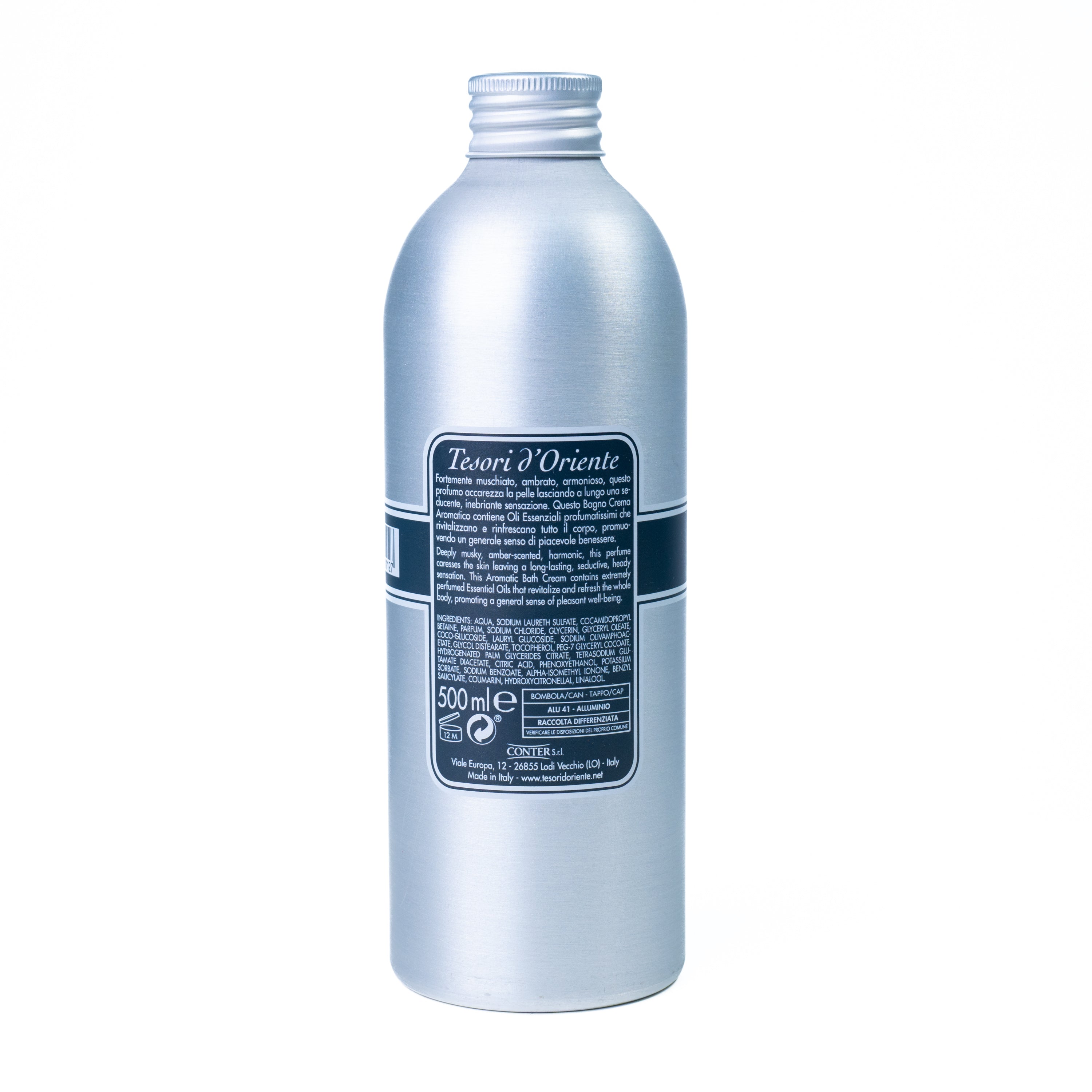 Cremă de baie mosc alb Tesori d'Oriente, 500 ml