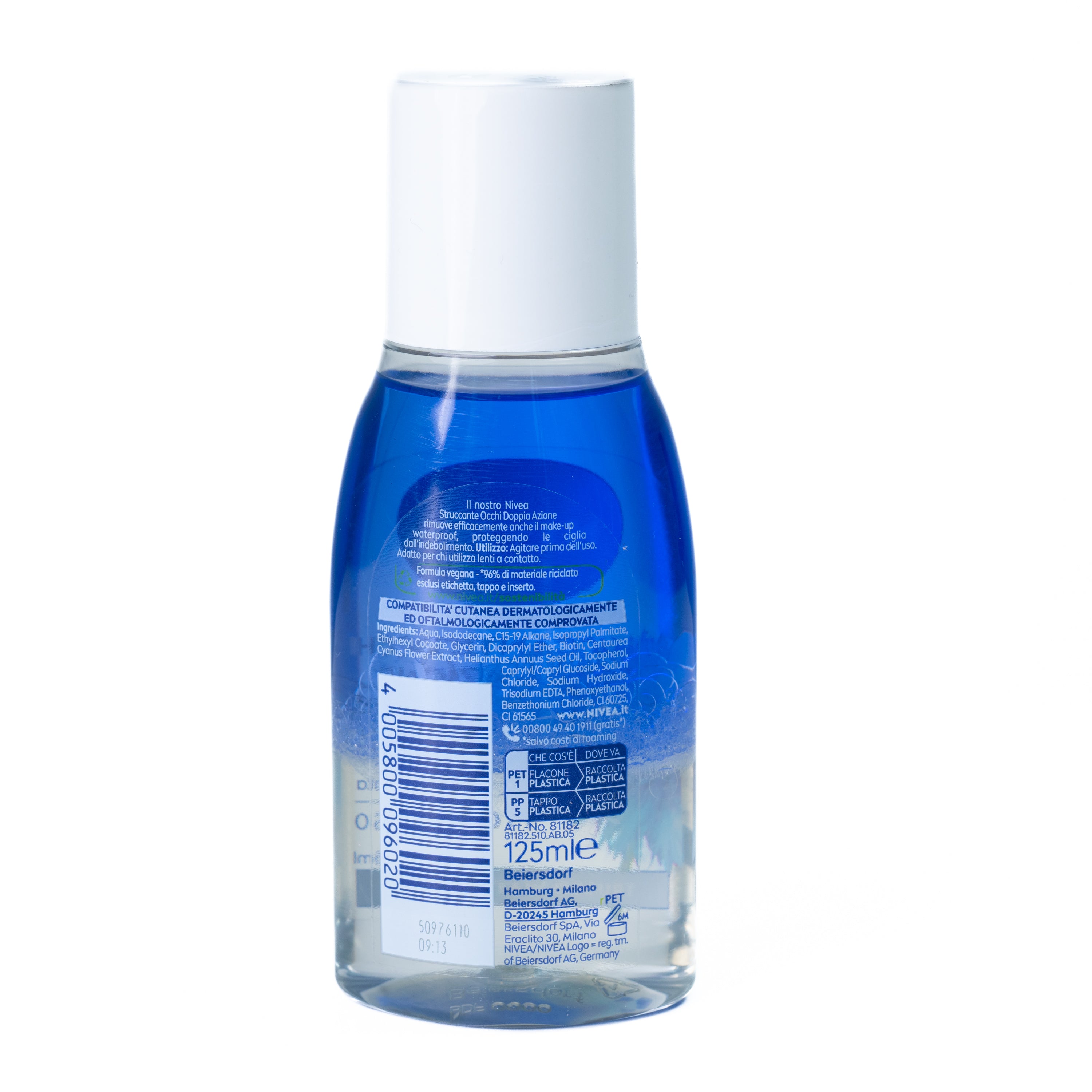 Demachiant de ochi dublă acțiune Nivea, 125 ml