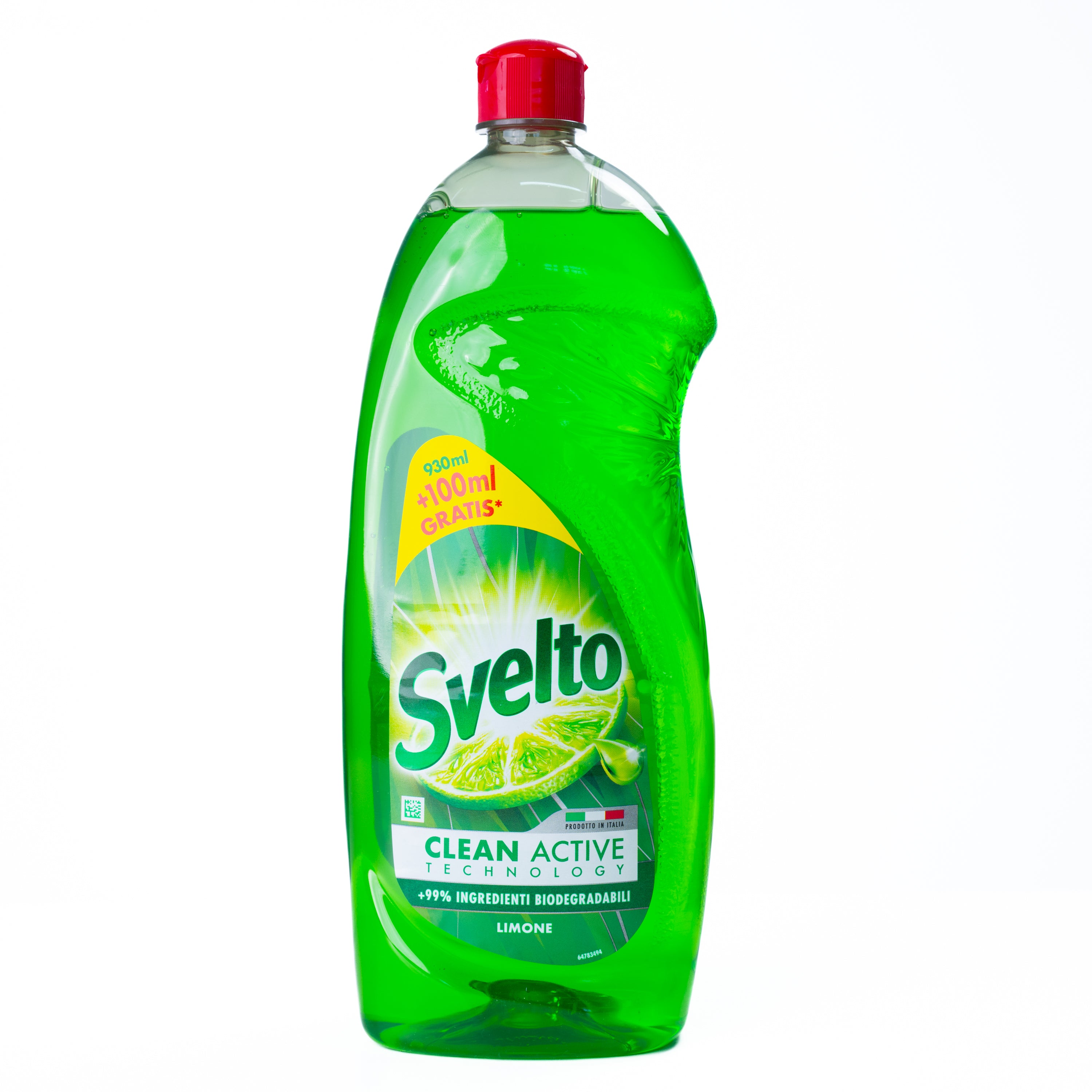 Detergent de vase cu lămâie Svelto, 1030 ml