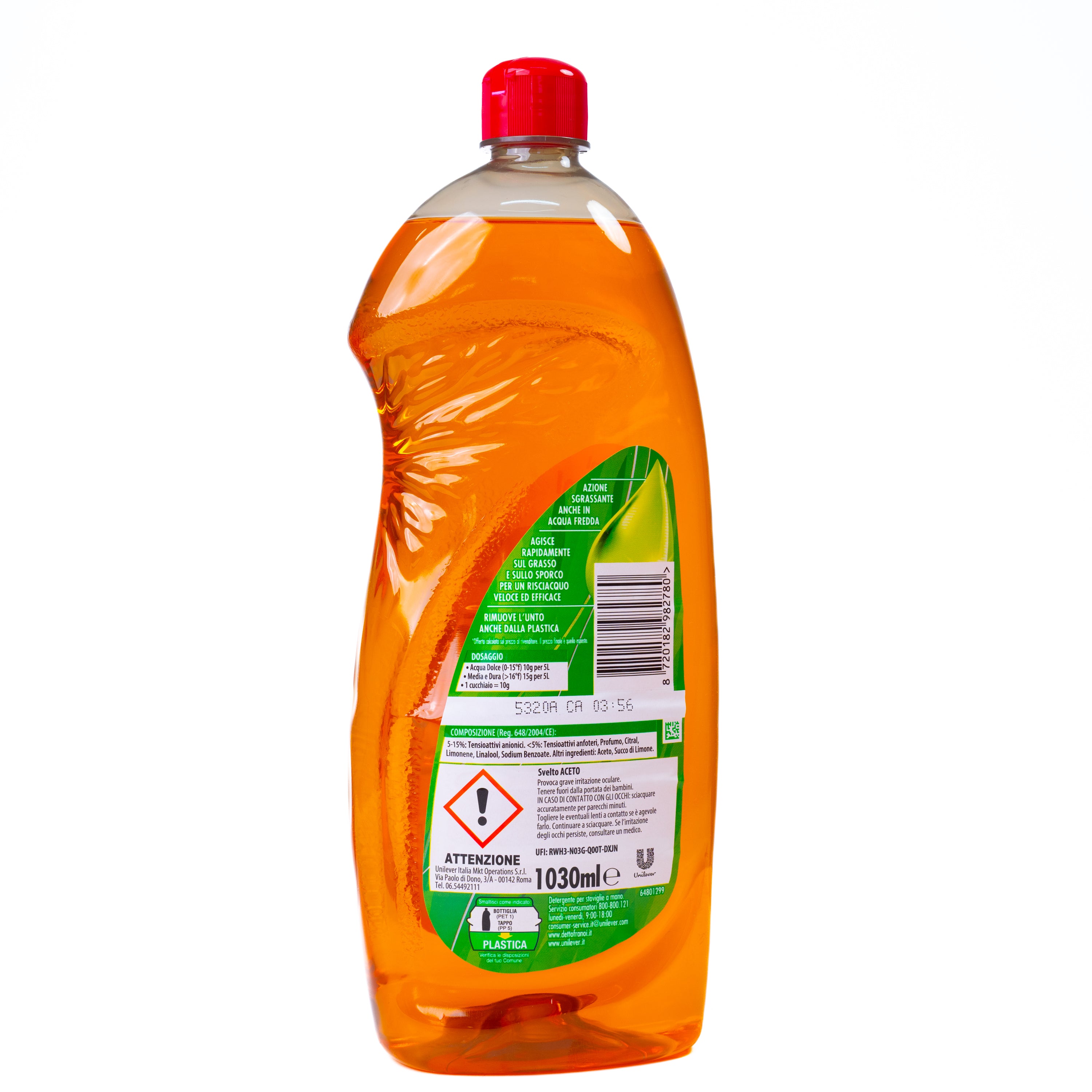 Detergent de vase cu oțet Svelto, 1030 ml