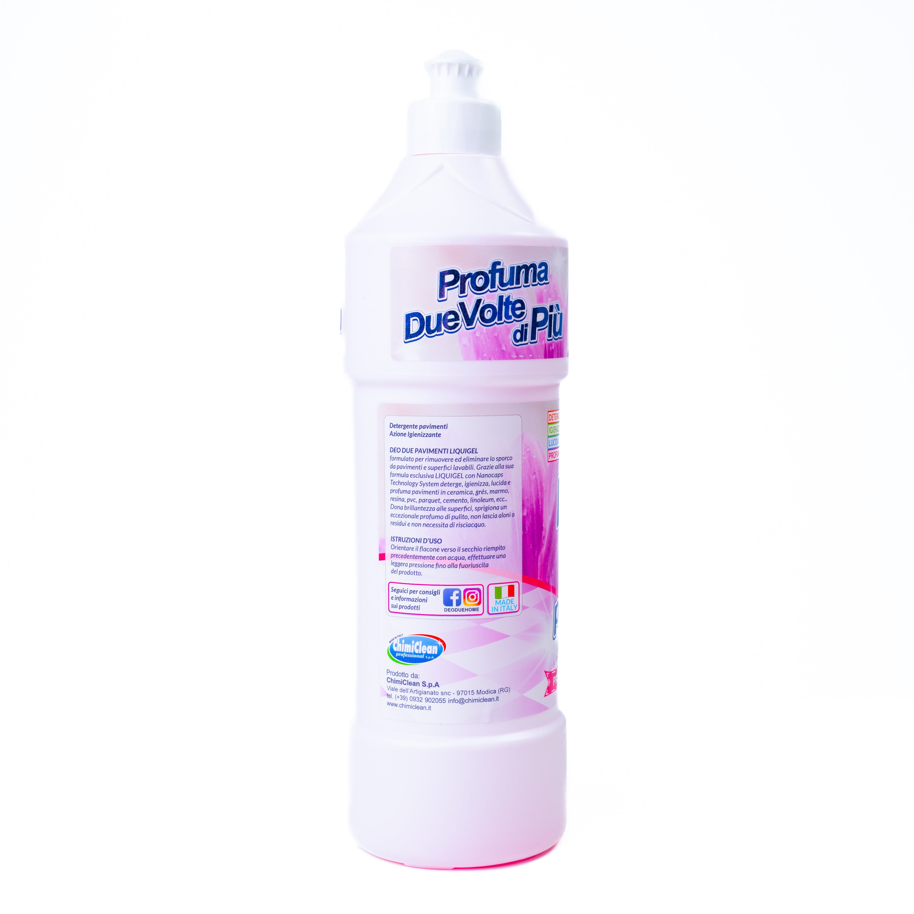 Detergent gel pentru pardoseli Floreal Deo Due, 750 ml