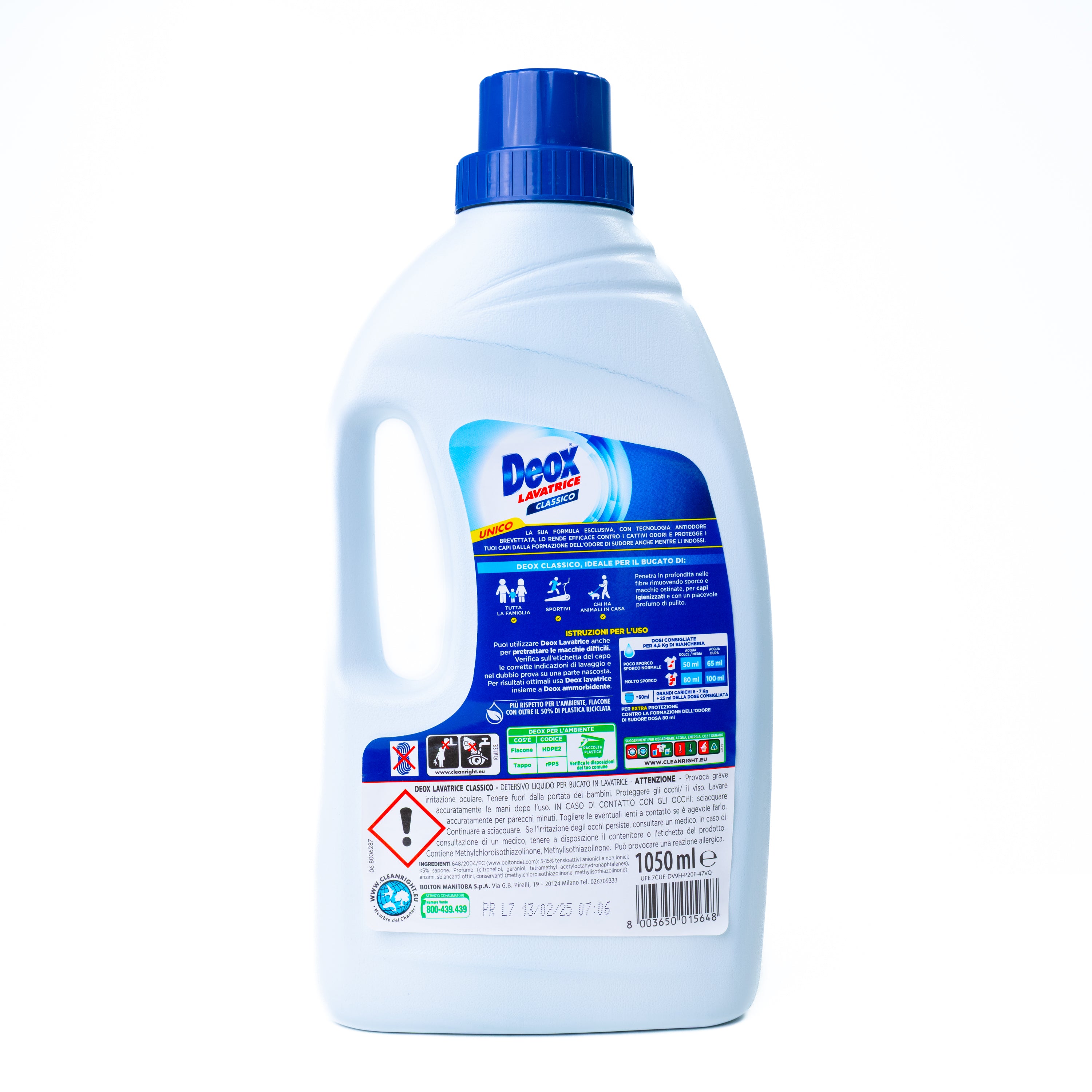 Detergent lichid Classico Deox, 21 spălări, 1,05 L
