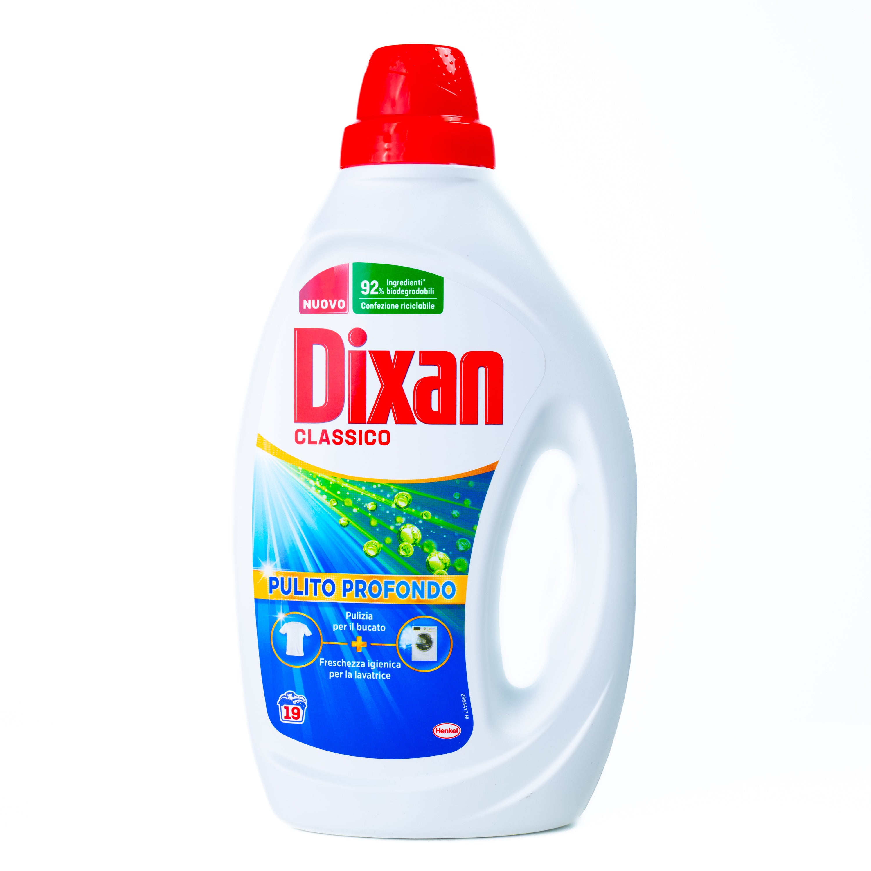 Detergent lichid Classico Dixan, 19 spălări, 855 ml