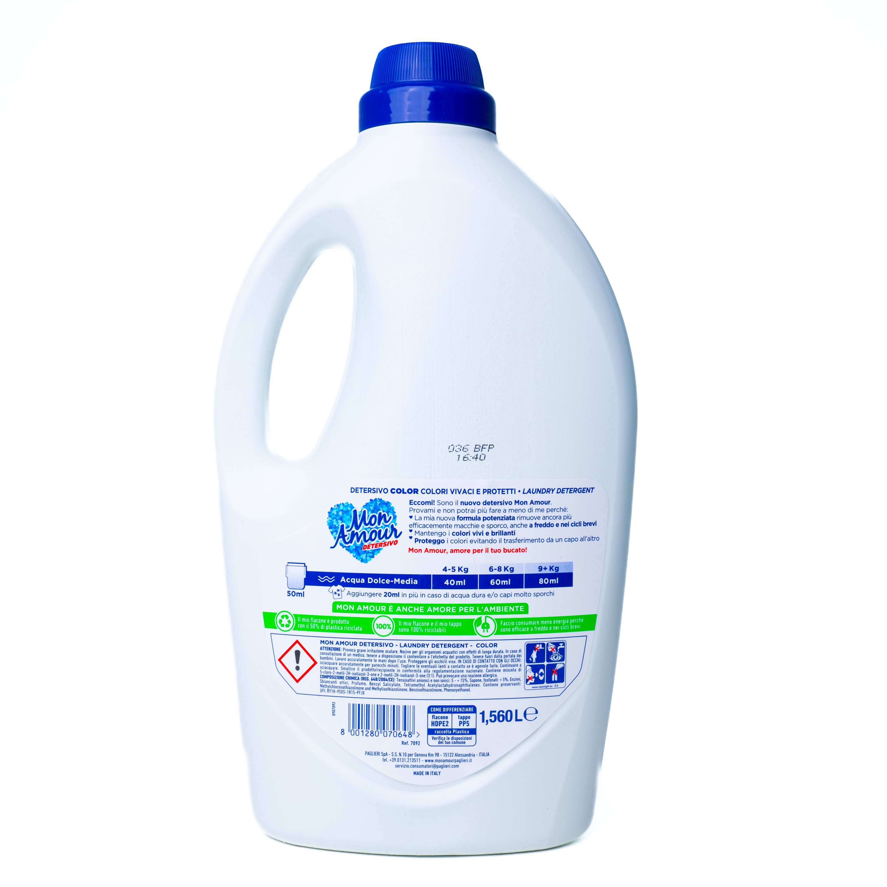 Detergent lichid Color Mon Amour, 1,56 L