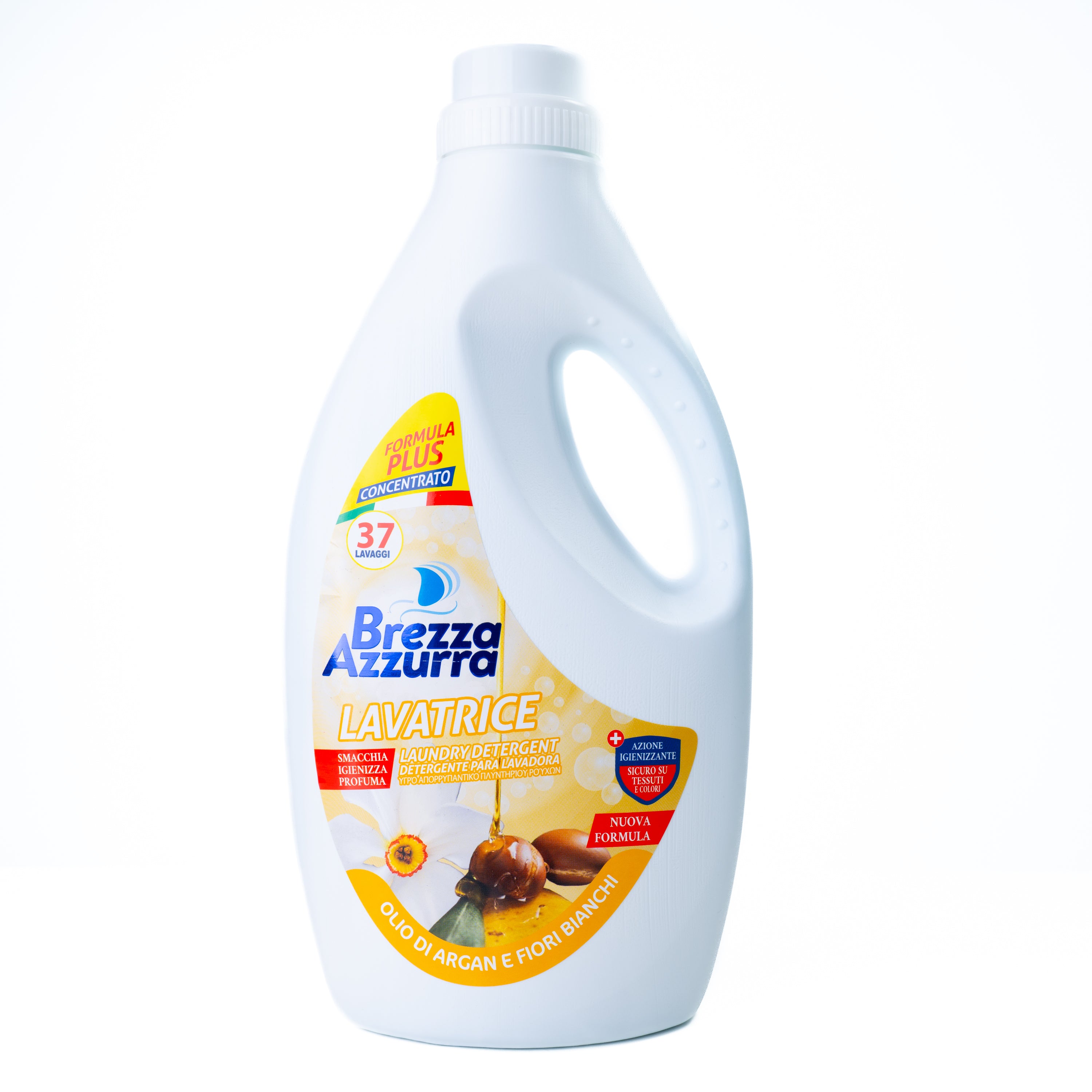 Detergent lichid cu ulei de argan Brezza Azzurra, 1,85 L