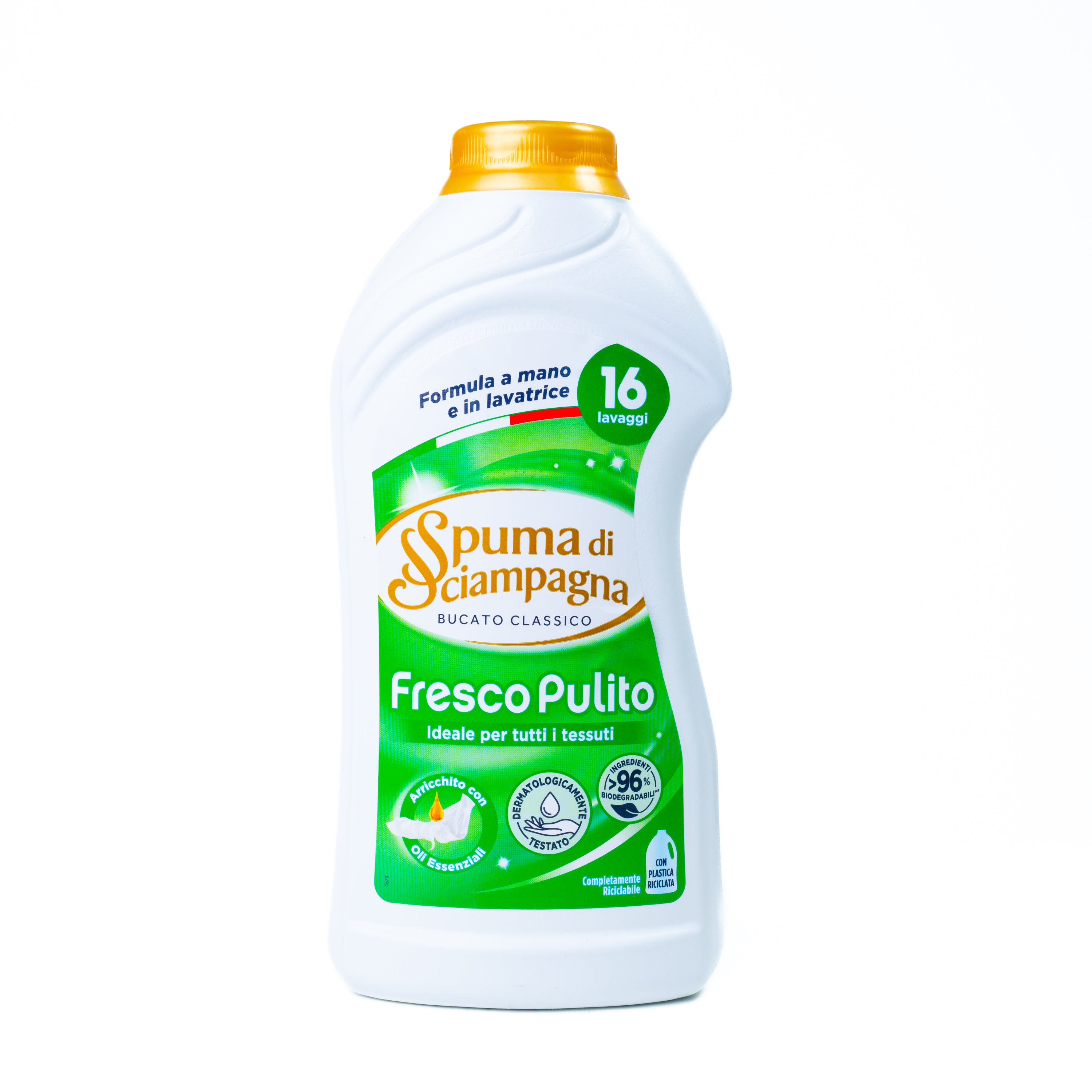 Detergent lichid de rufe prospețime curată Spuma di Sciampagna, 800 ml