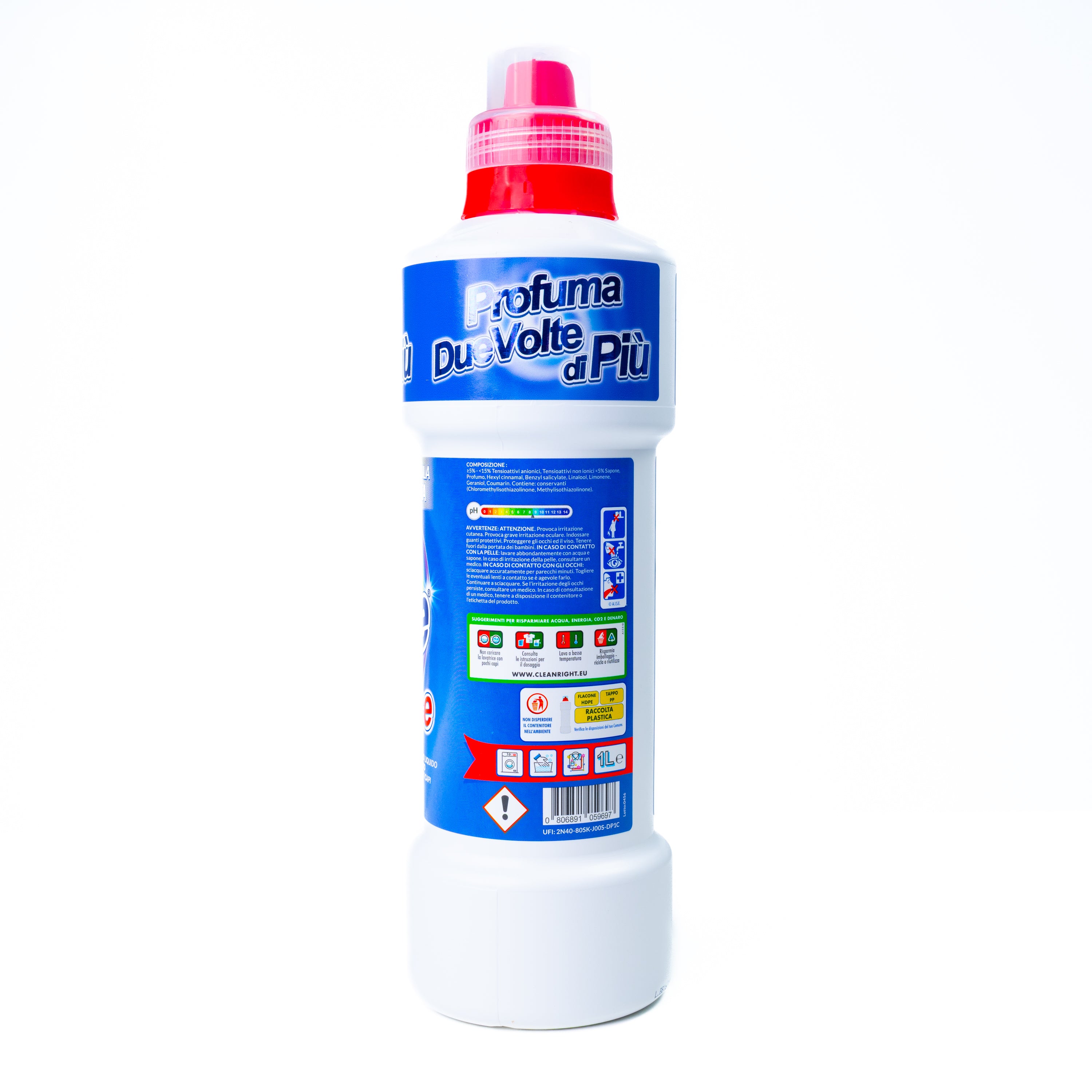 Detergent lichid Fiori Azzurri Deo Due, 1 L