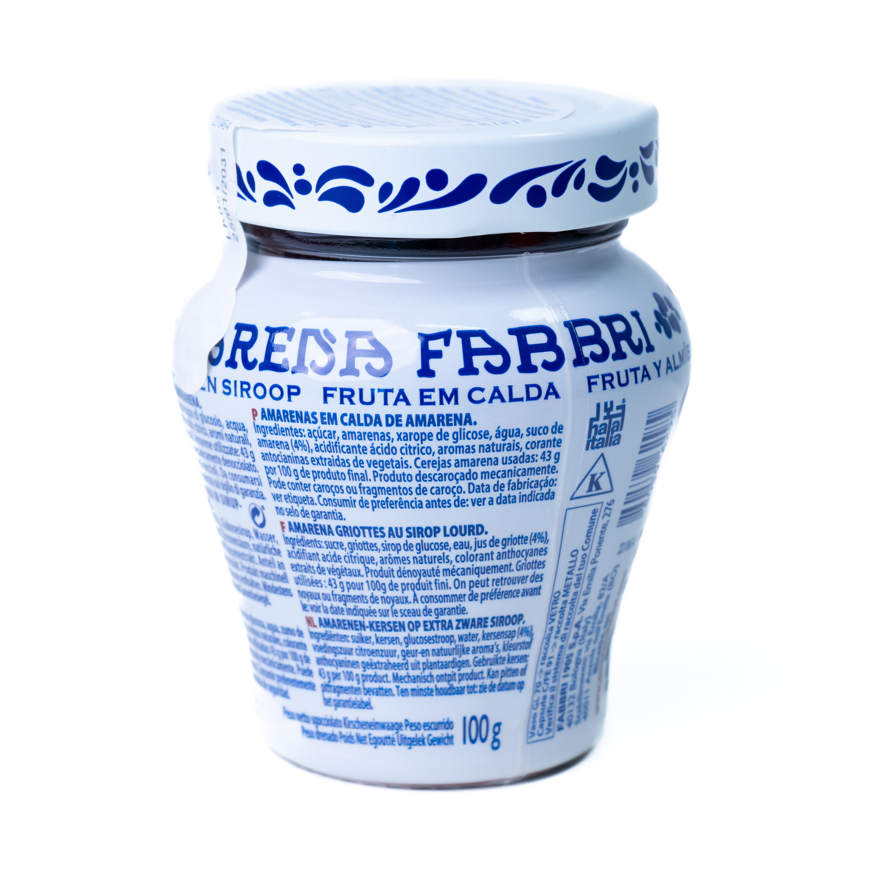 Dulceata de cirese amare Amarena Fabbri, 230 gr