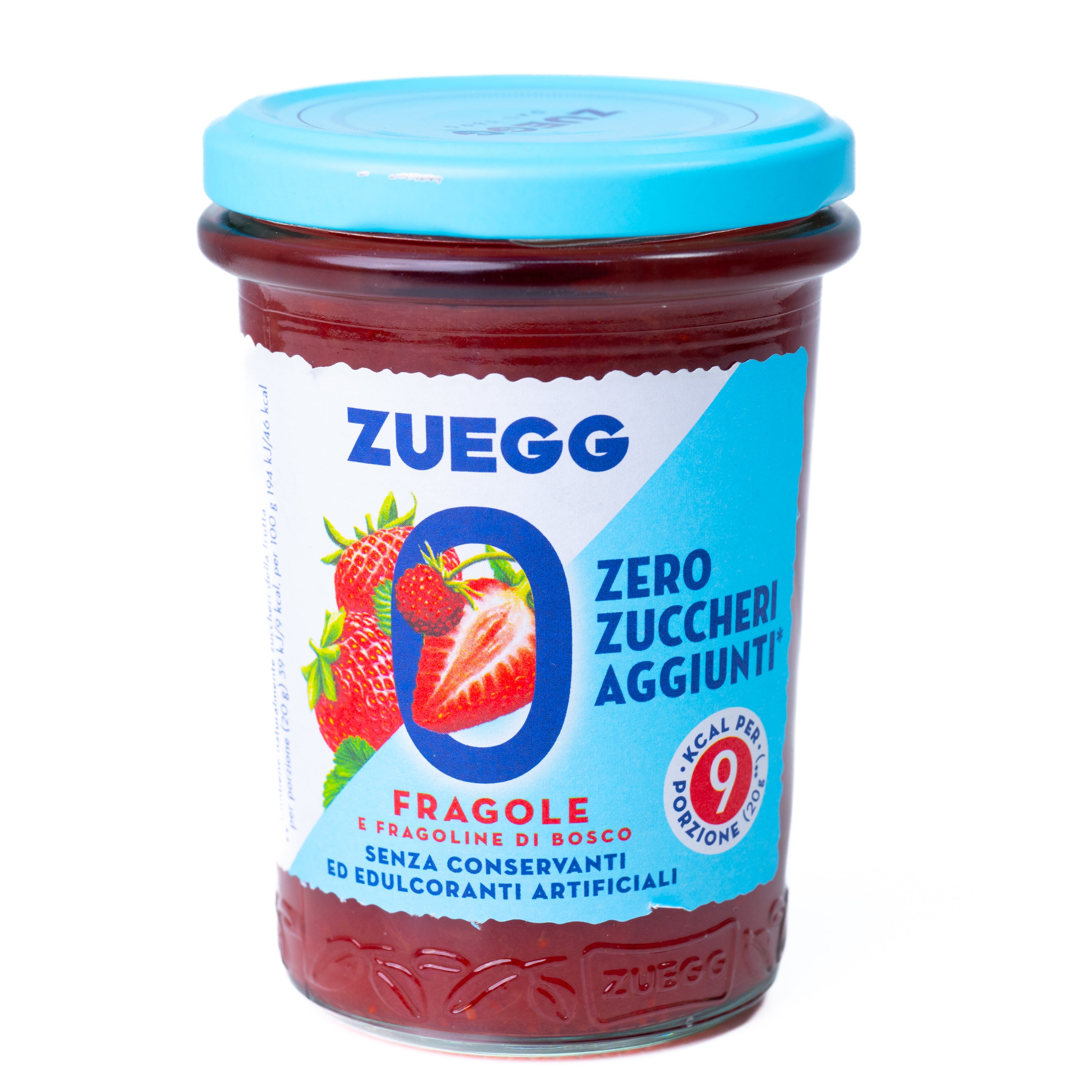 Dulceață Zero de căpșuni Zuegg, 220 g