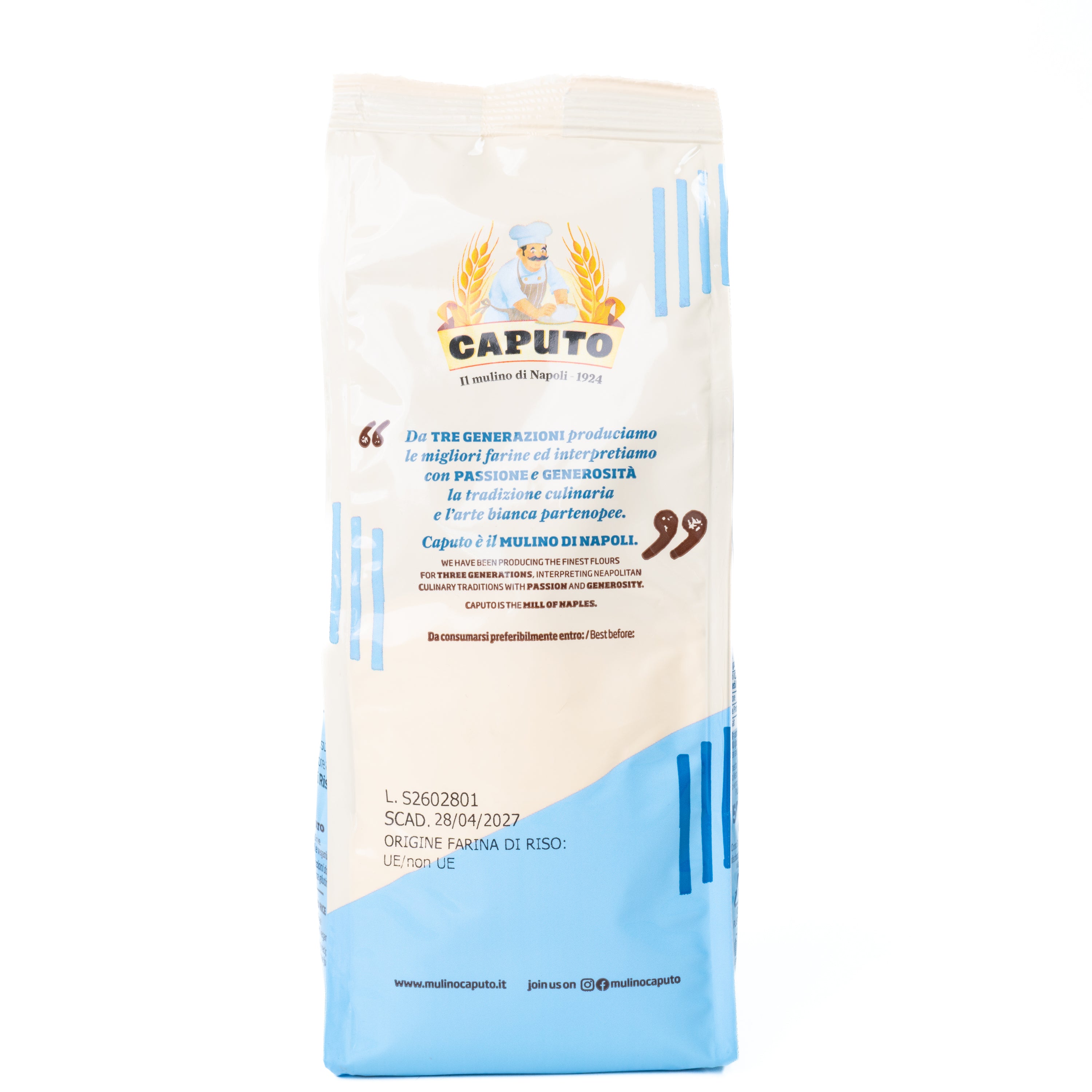 Făină de orez fără gluten Fior di Riso Caputo, 500 g