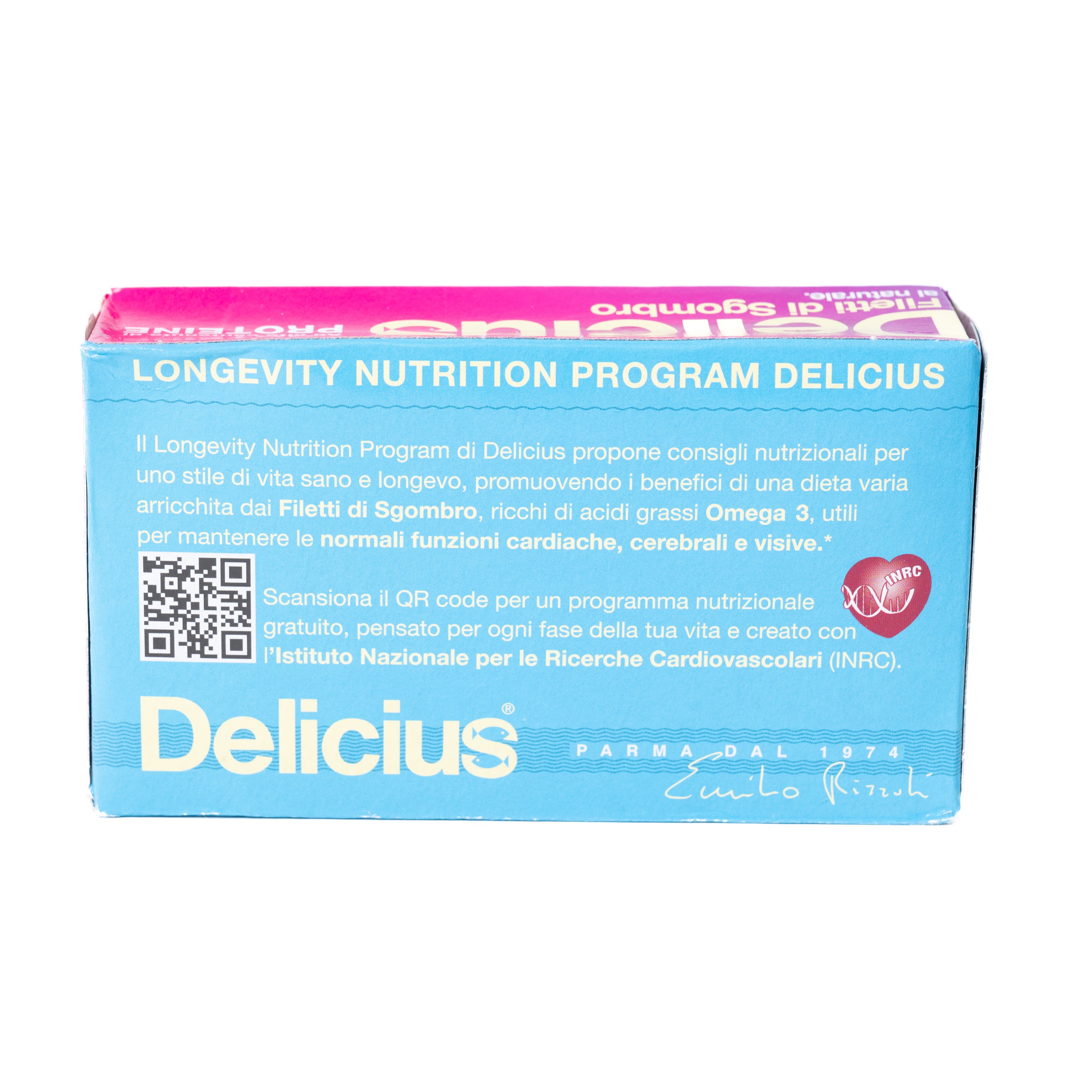 File de macrou în suc propriu Delicius, 125 g