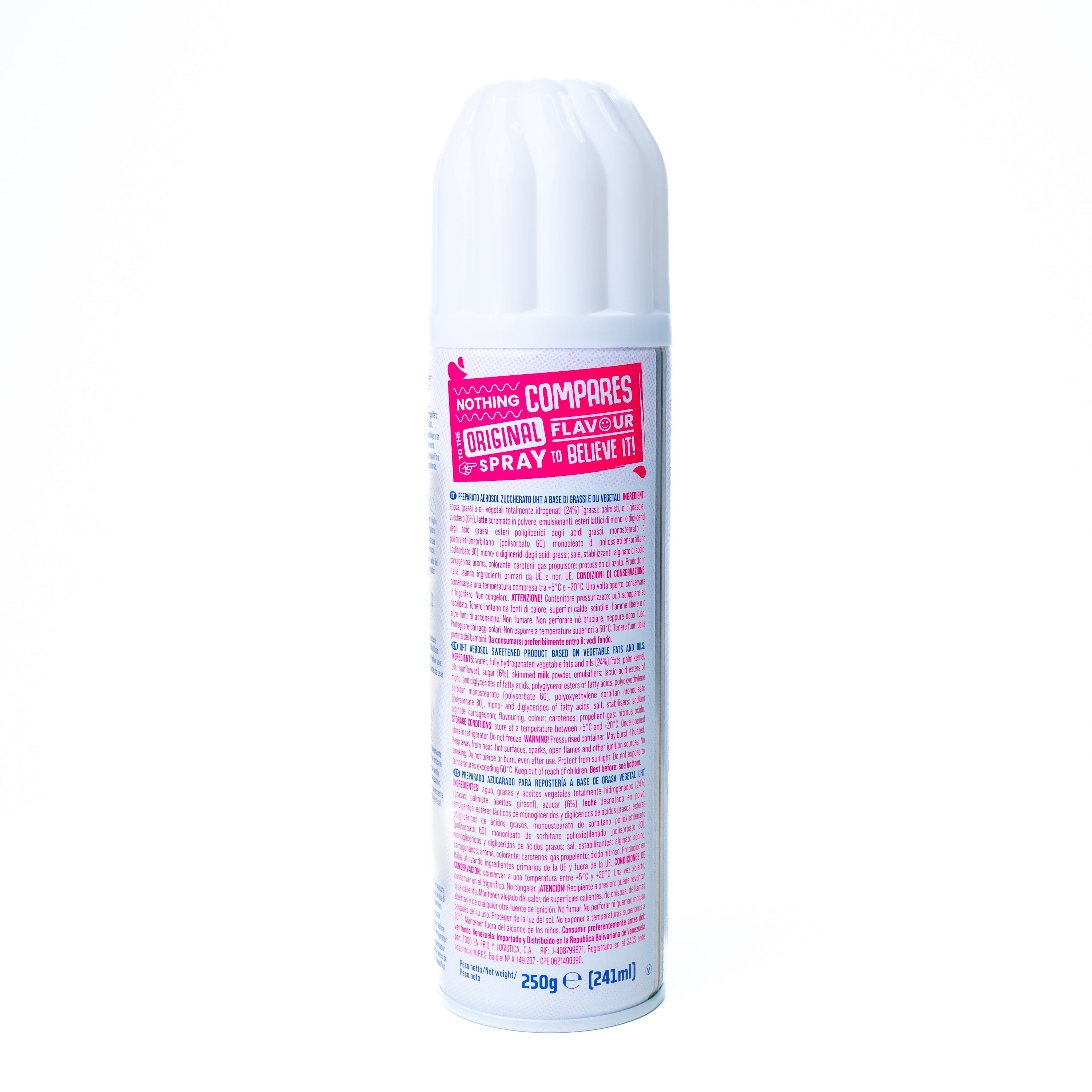Frișcă vegetală spray Hulalà, 250 ml