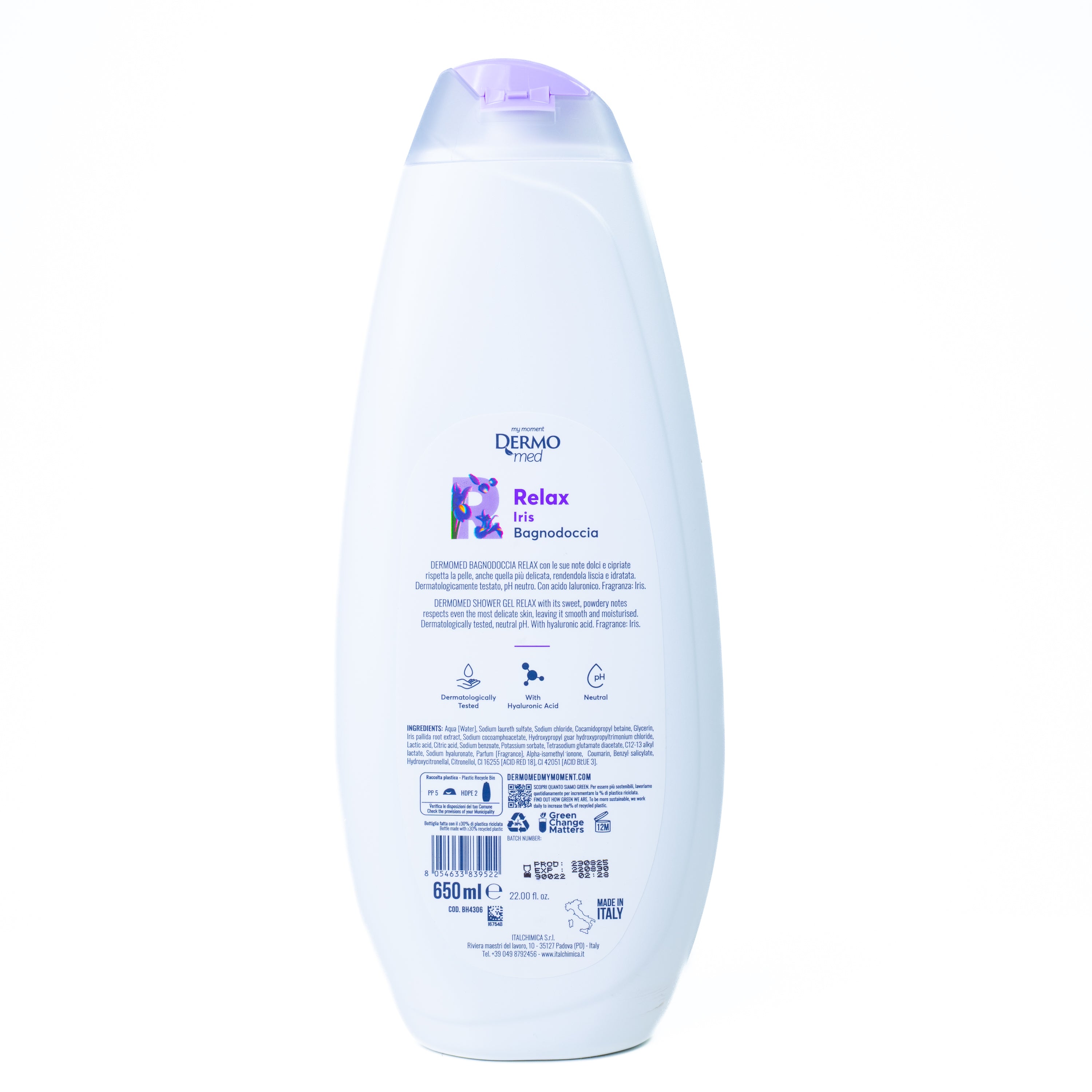 Gel de duș Iris Dermomed, 650 ml