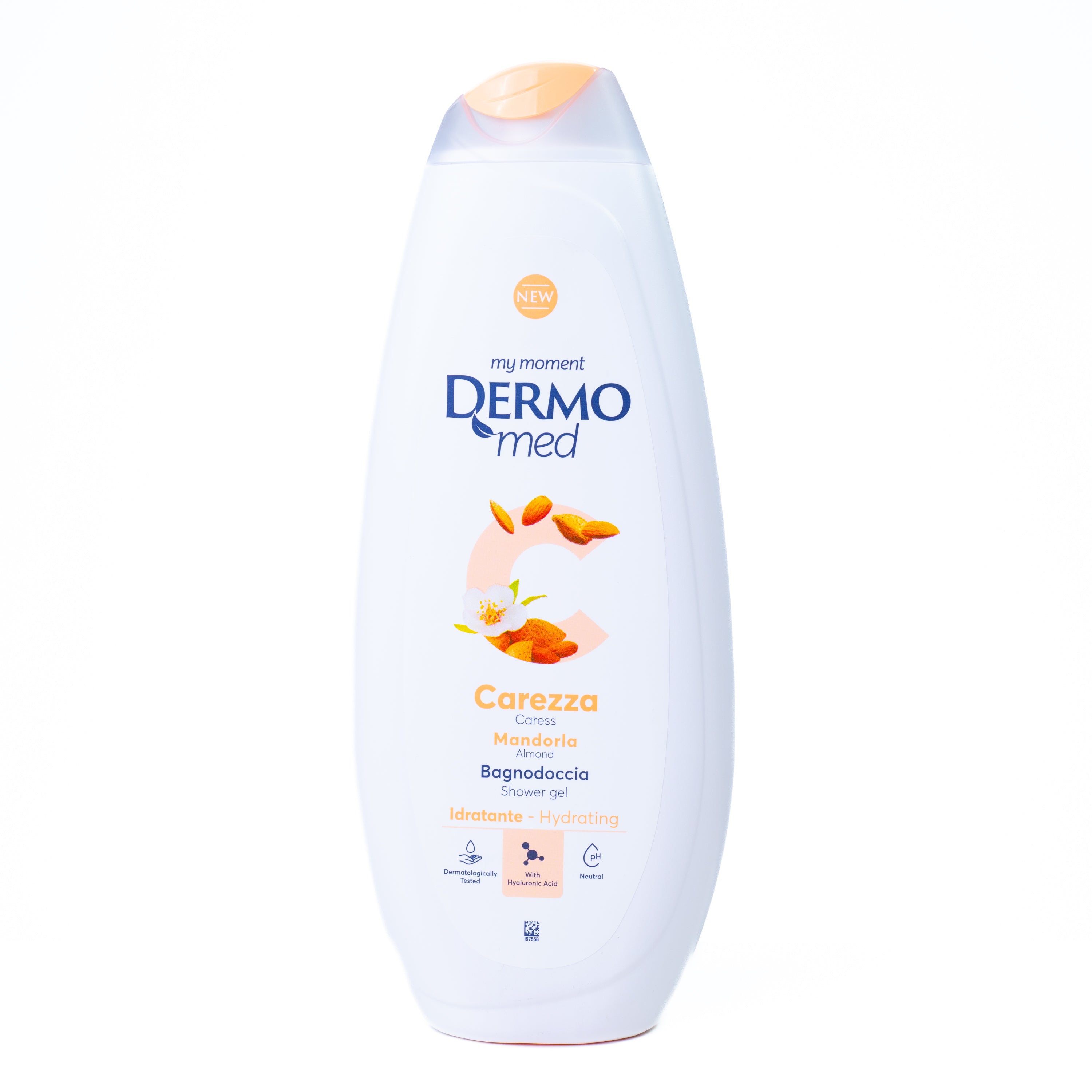 Gel de duș Migdale Dermomed, 650 ml