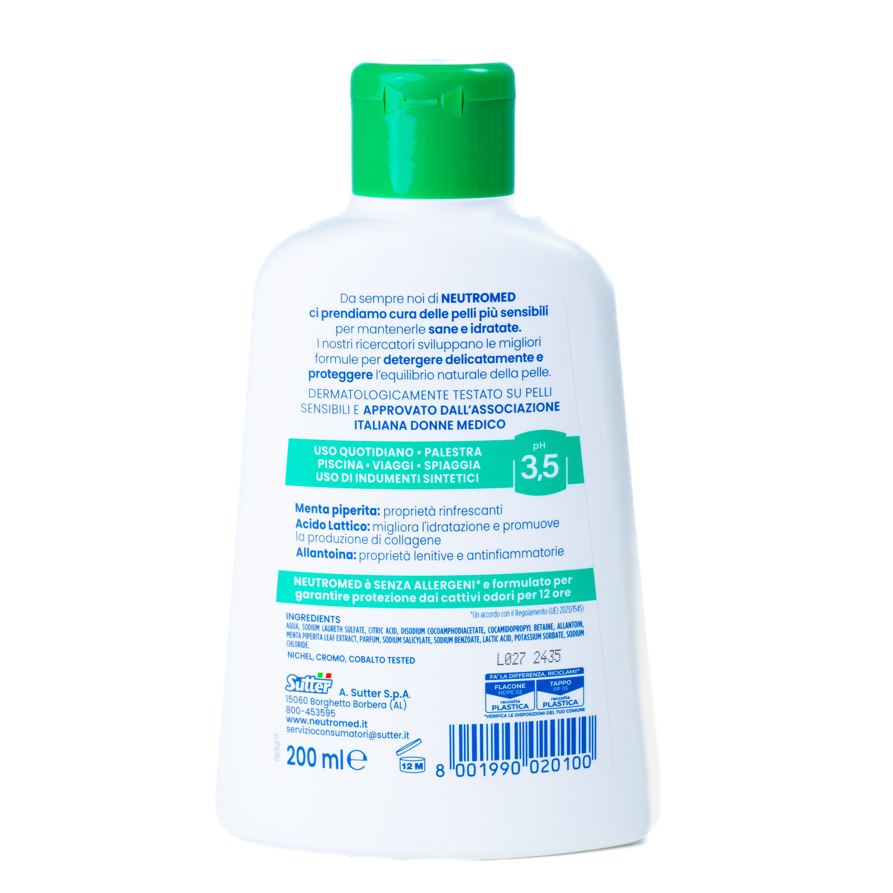 Gel intim Freschezza pH 3.5 Neutromed, 200 ml