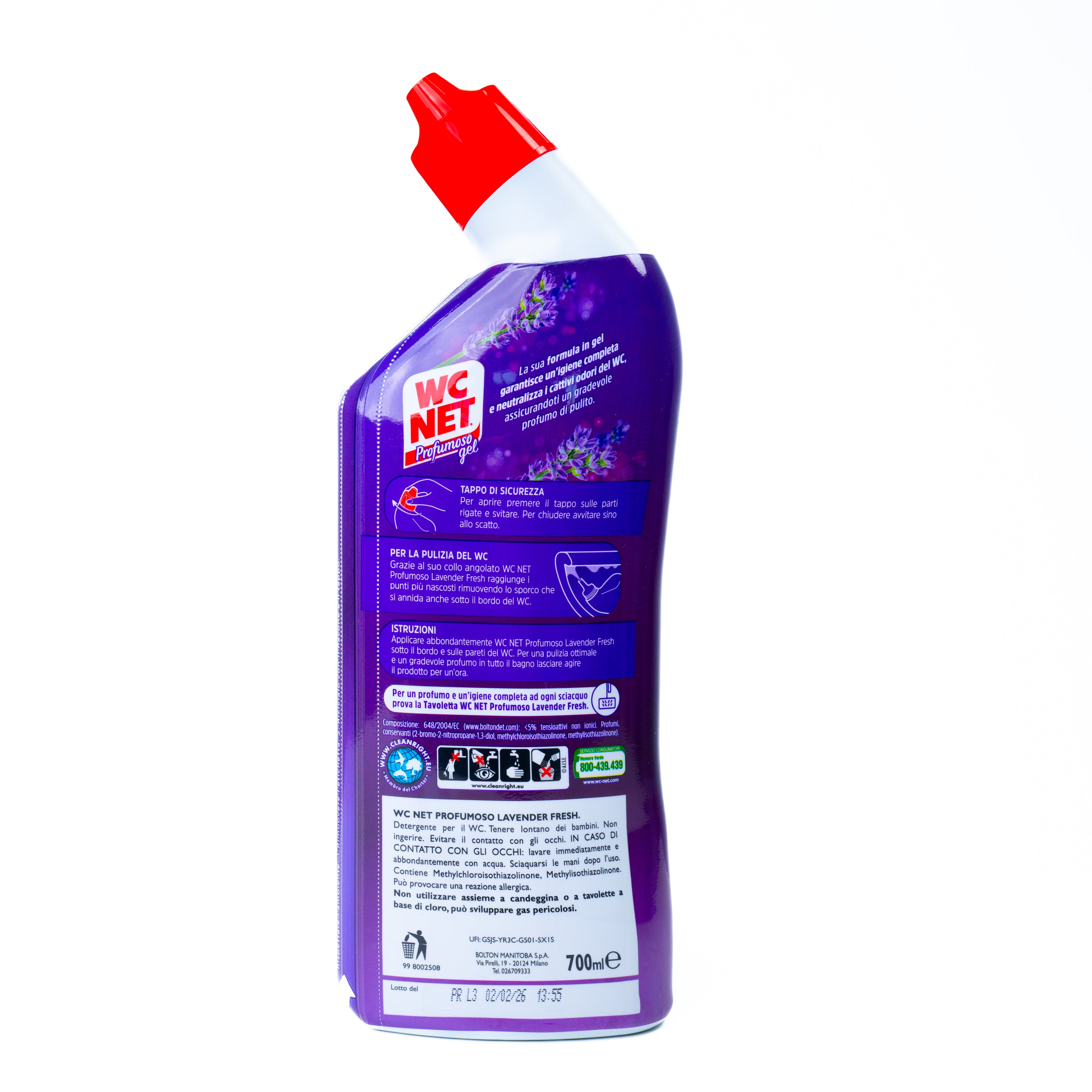 Gel parfumat WC Net, 700 ml