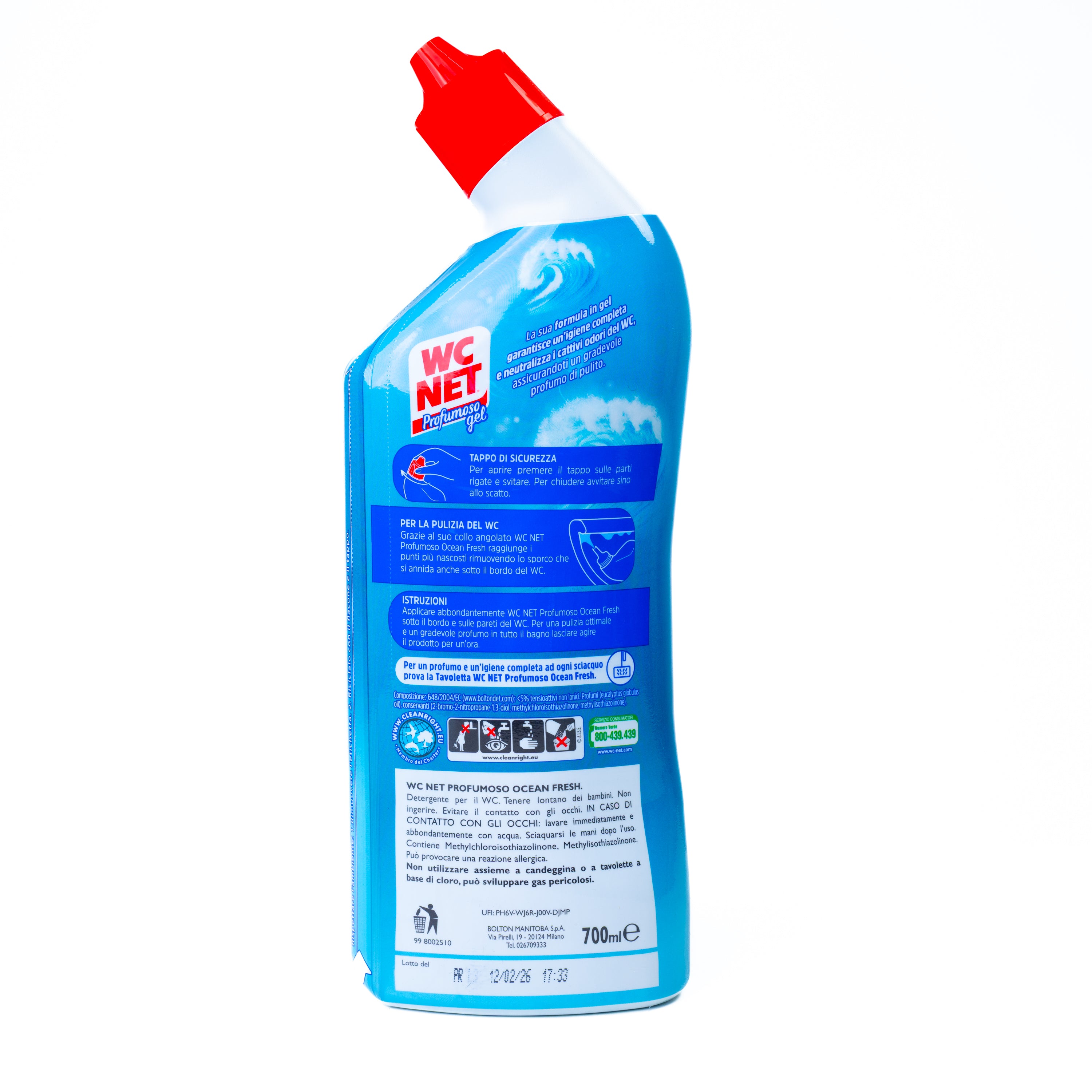 Gel parfumat WC Net, 700 ml