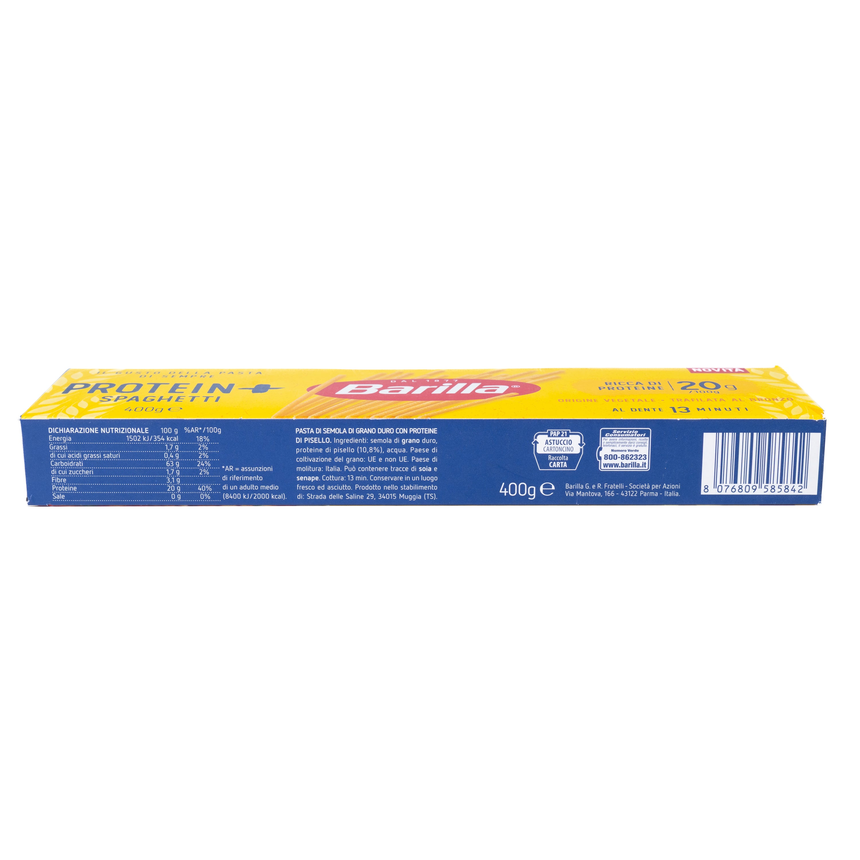 Spaghete Protein+ Barilla, 400 g