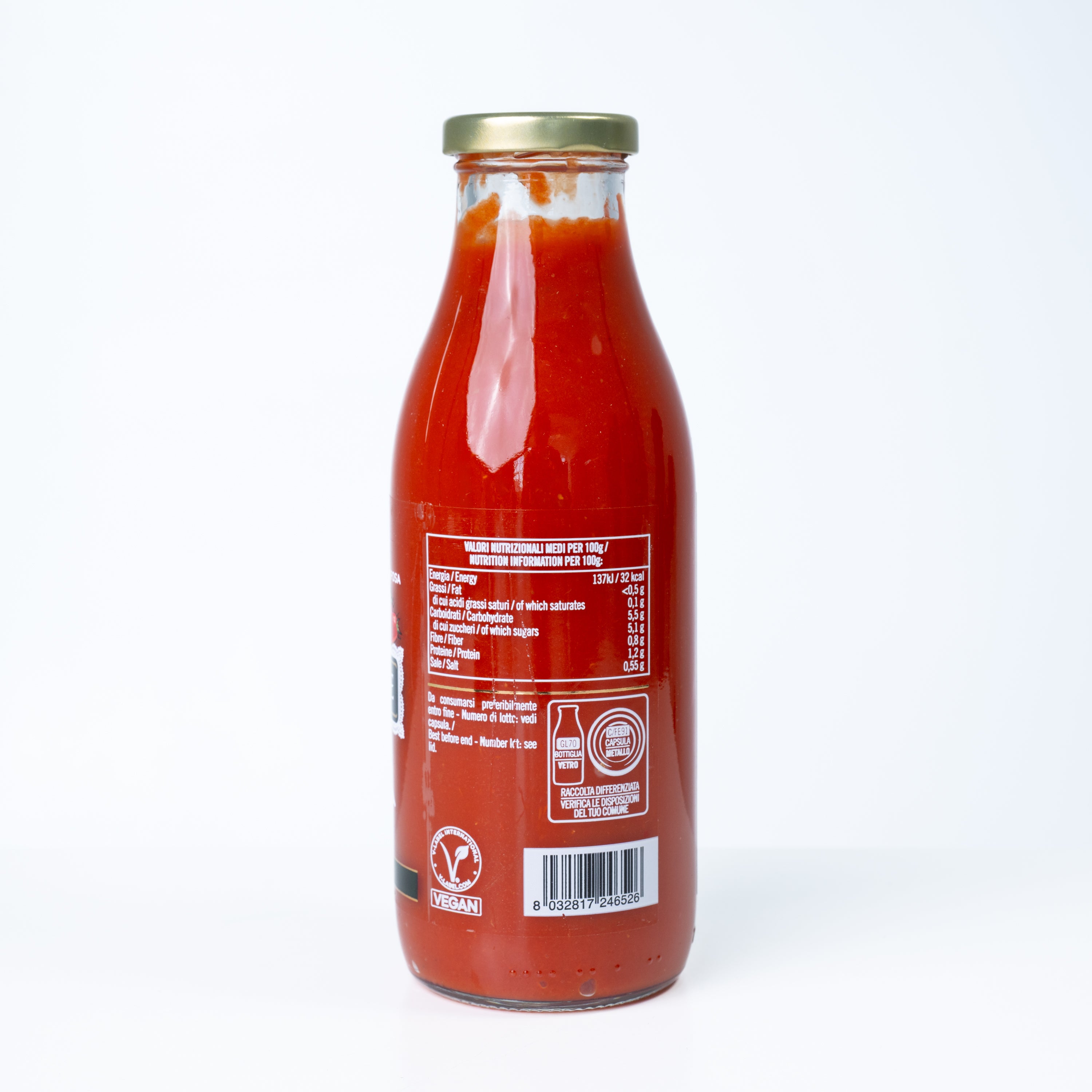 Passata din roșii Datterino Agromonte, 520 g