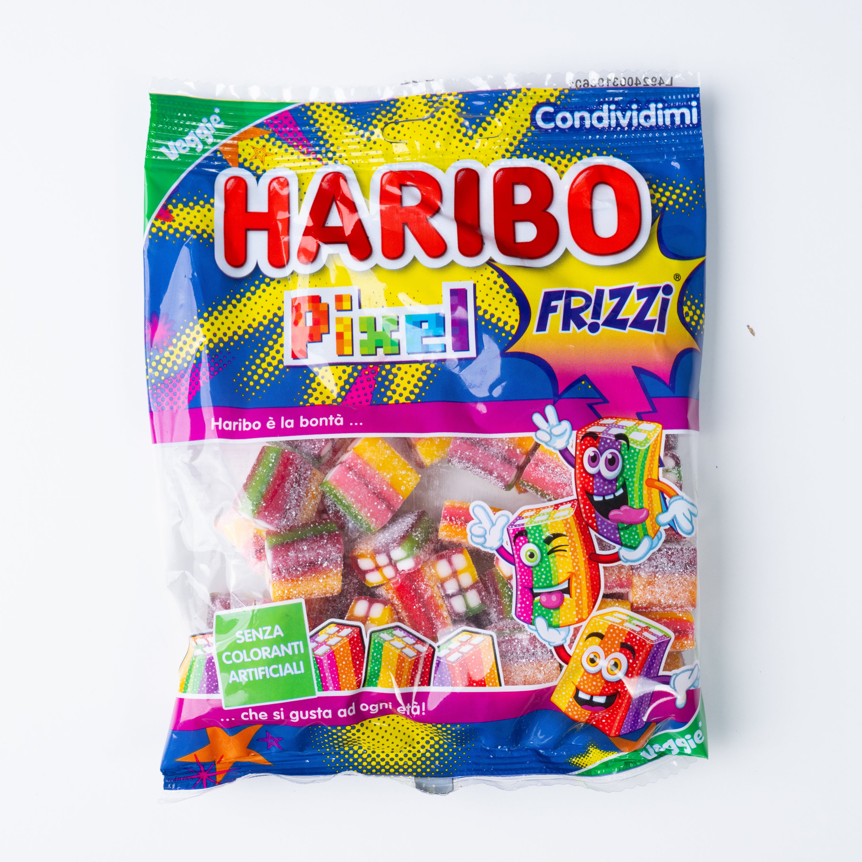 Jeleuri Rainbow Pixel Haribo, 160 g