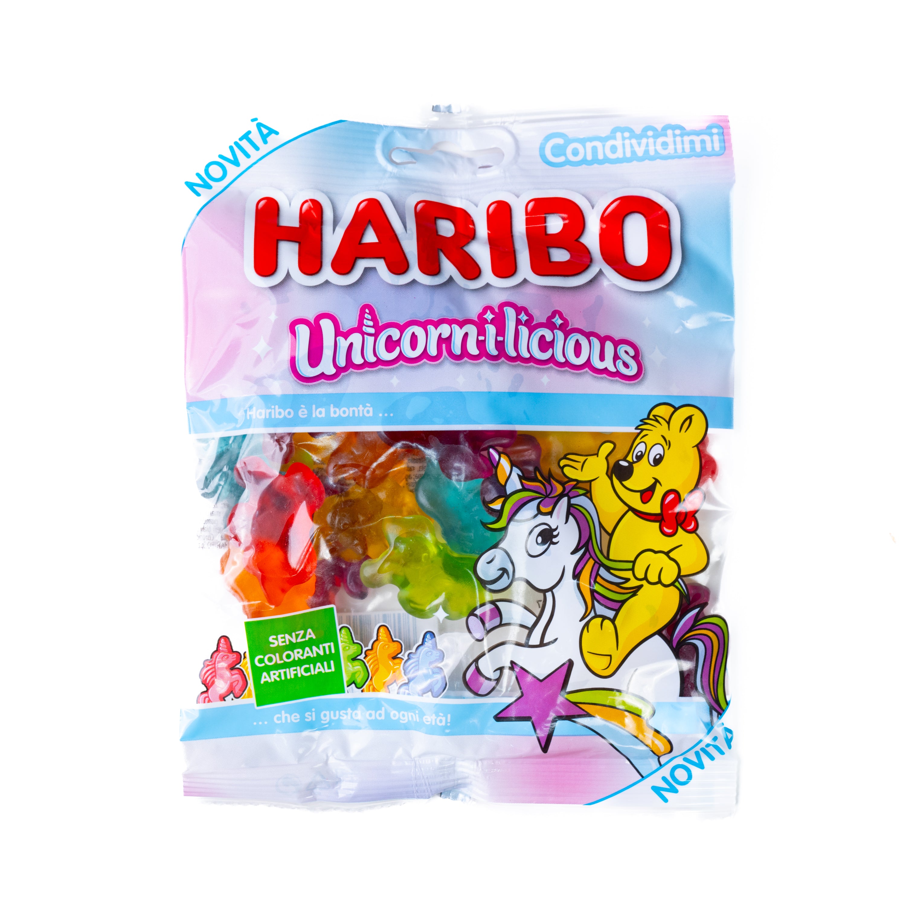 Jeleuri Unicorn-i-Licious Haribo, 160 g