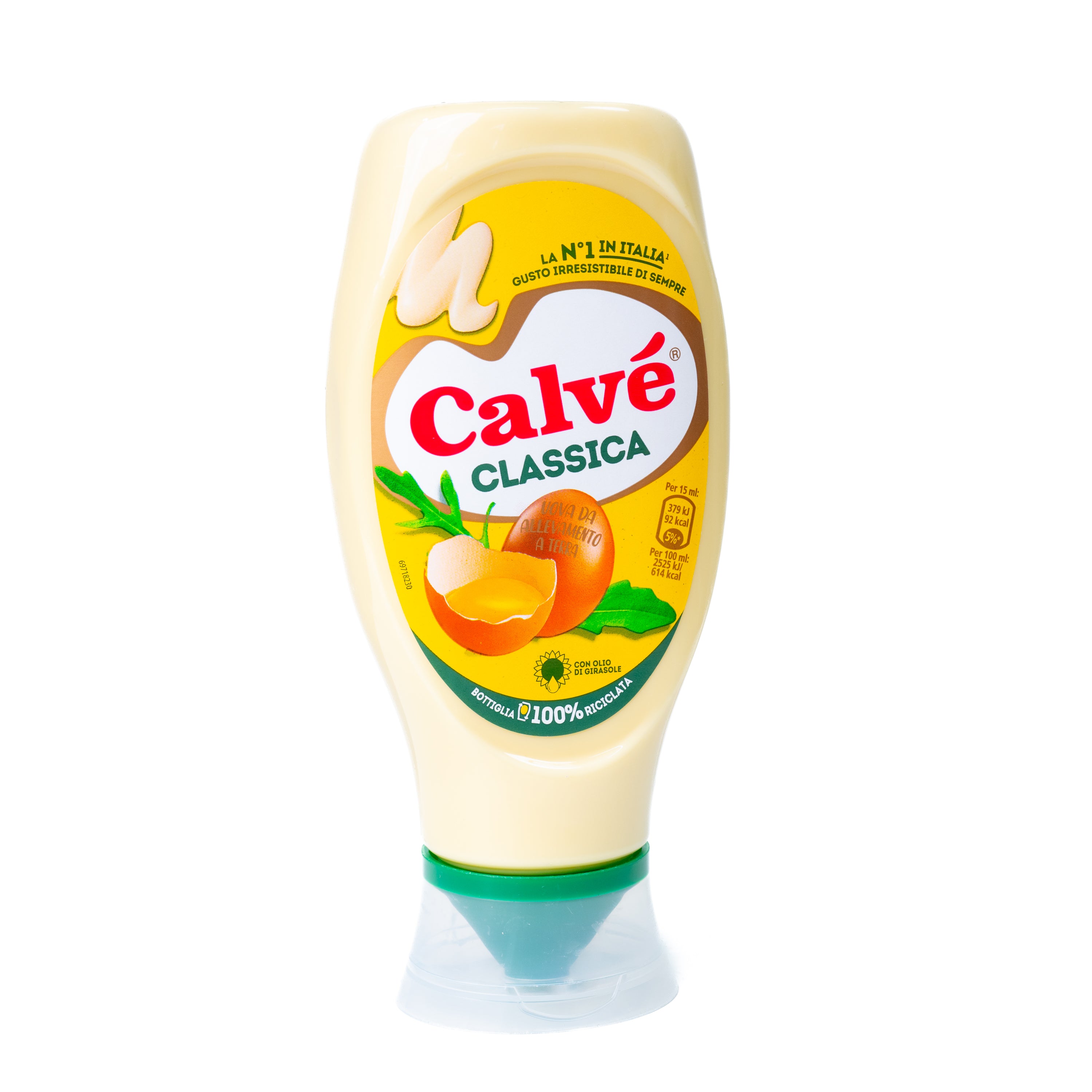 Maioneză clasică Calvé, flacon top-down, 430 g