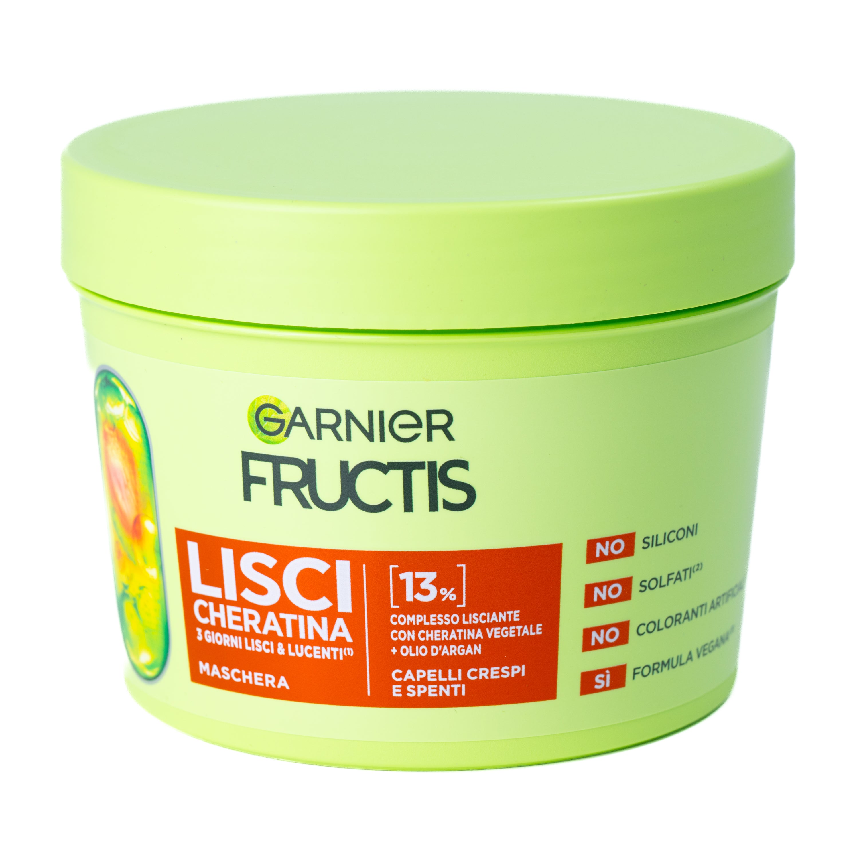 Mască Fructis Hair Food Keratin Sleek Garnier, 370 ml