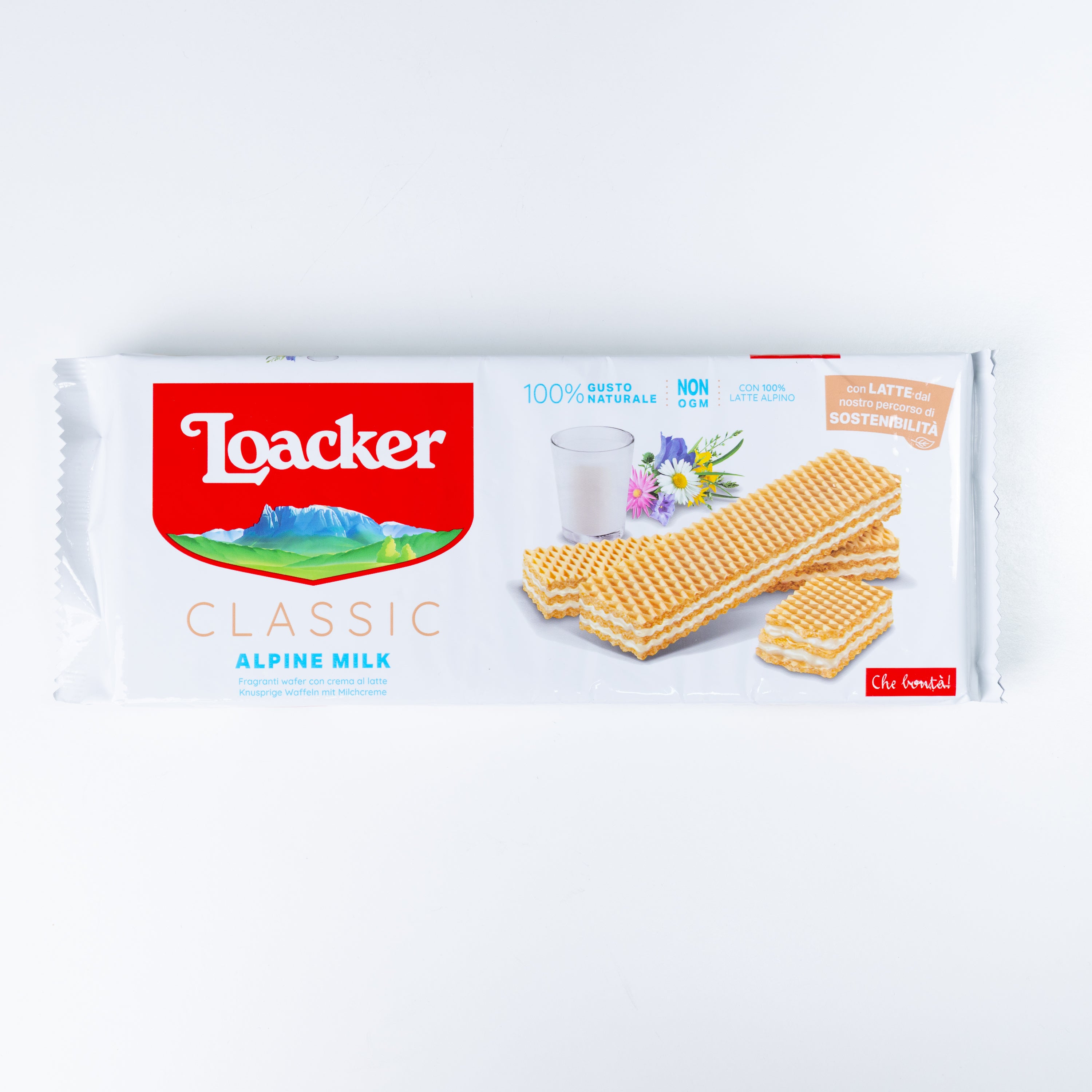 Napolitane cu lapte Loacker, 175 g