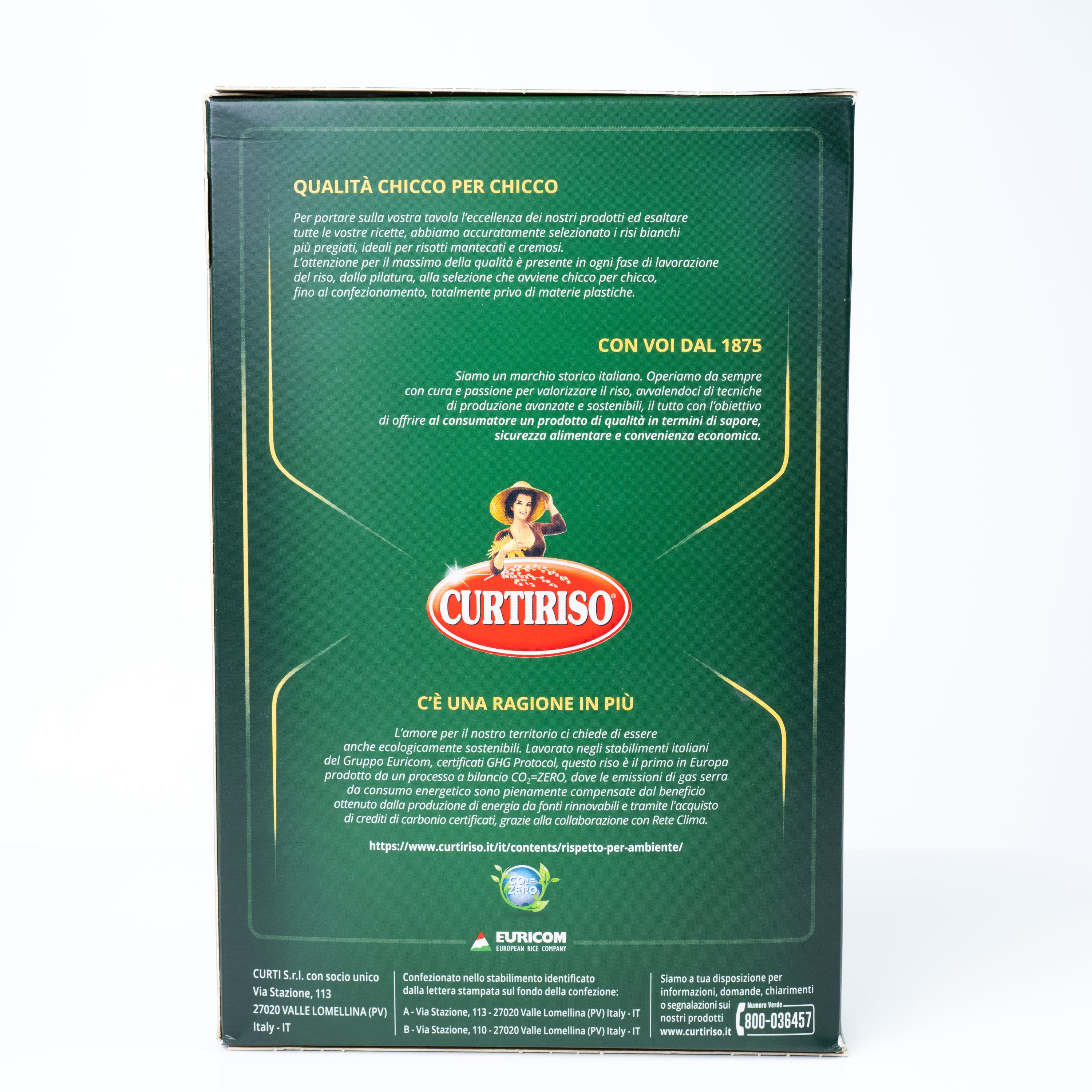 Orez pentru risotto Curtiriso, 1 kg