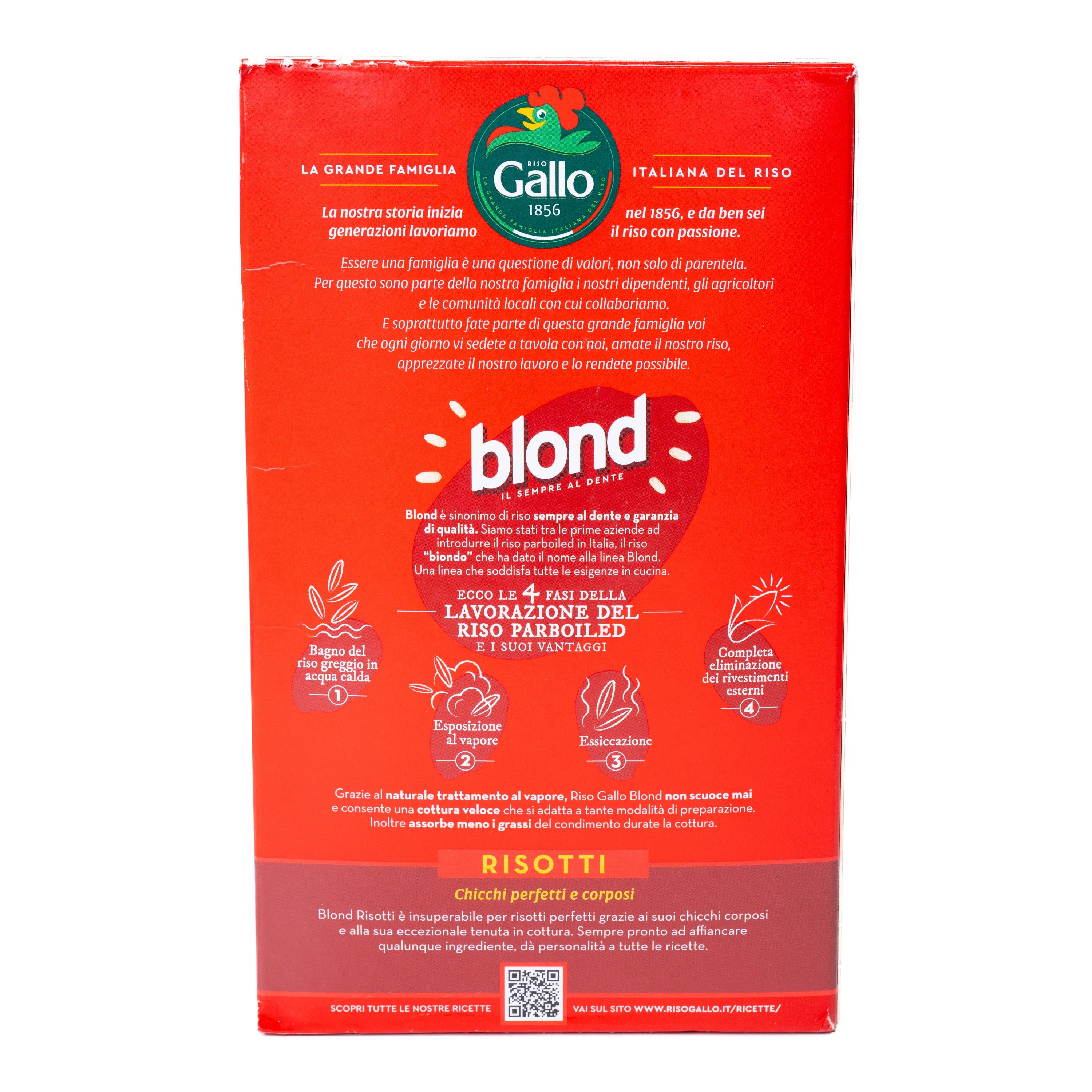 Orez Riso Gallo Blond pentru risotto, 1 kg