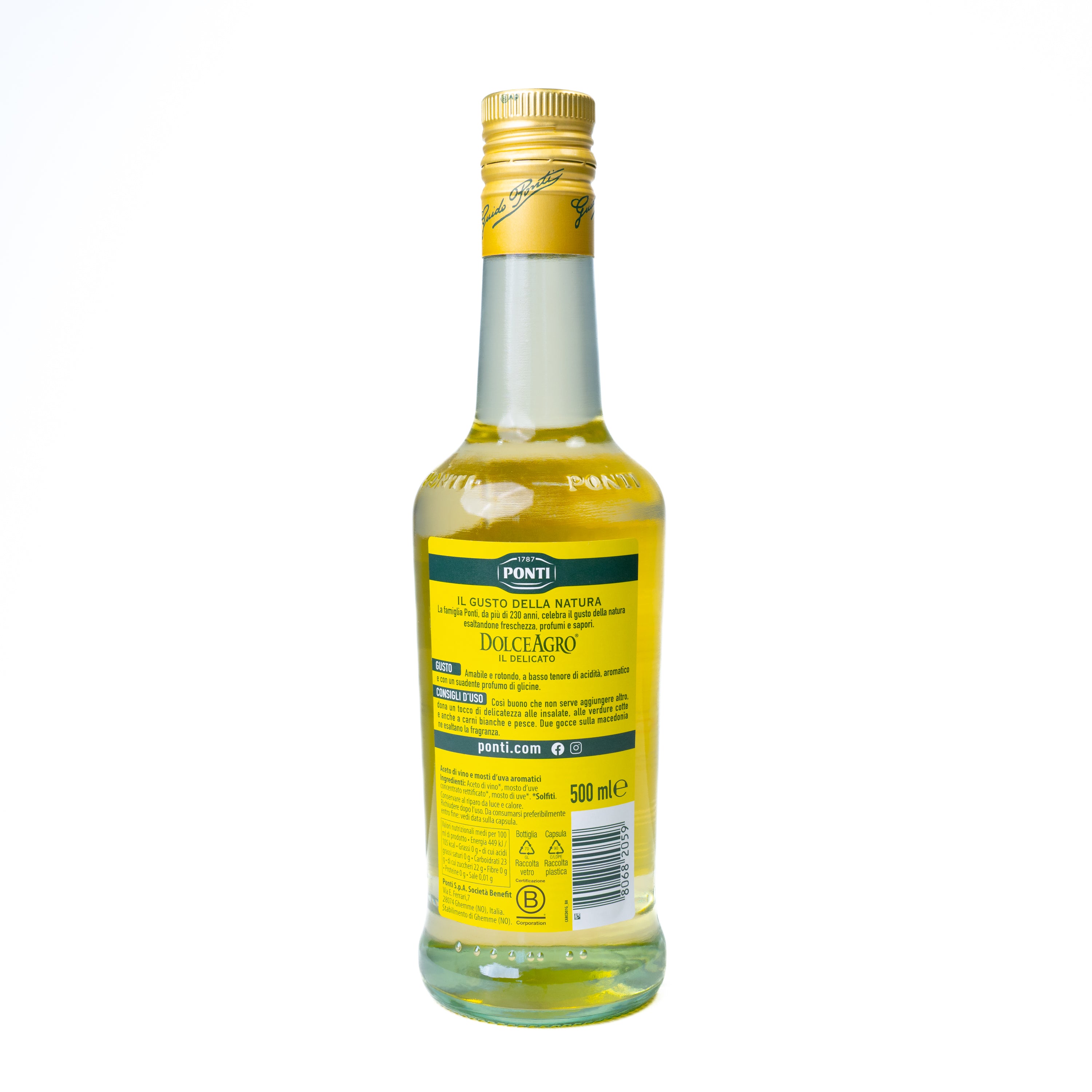 Oțet delicat Dolceagro Ponti, 500 ml