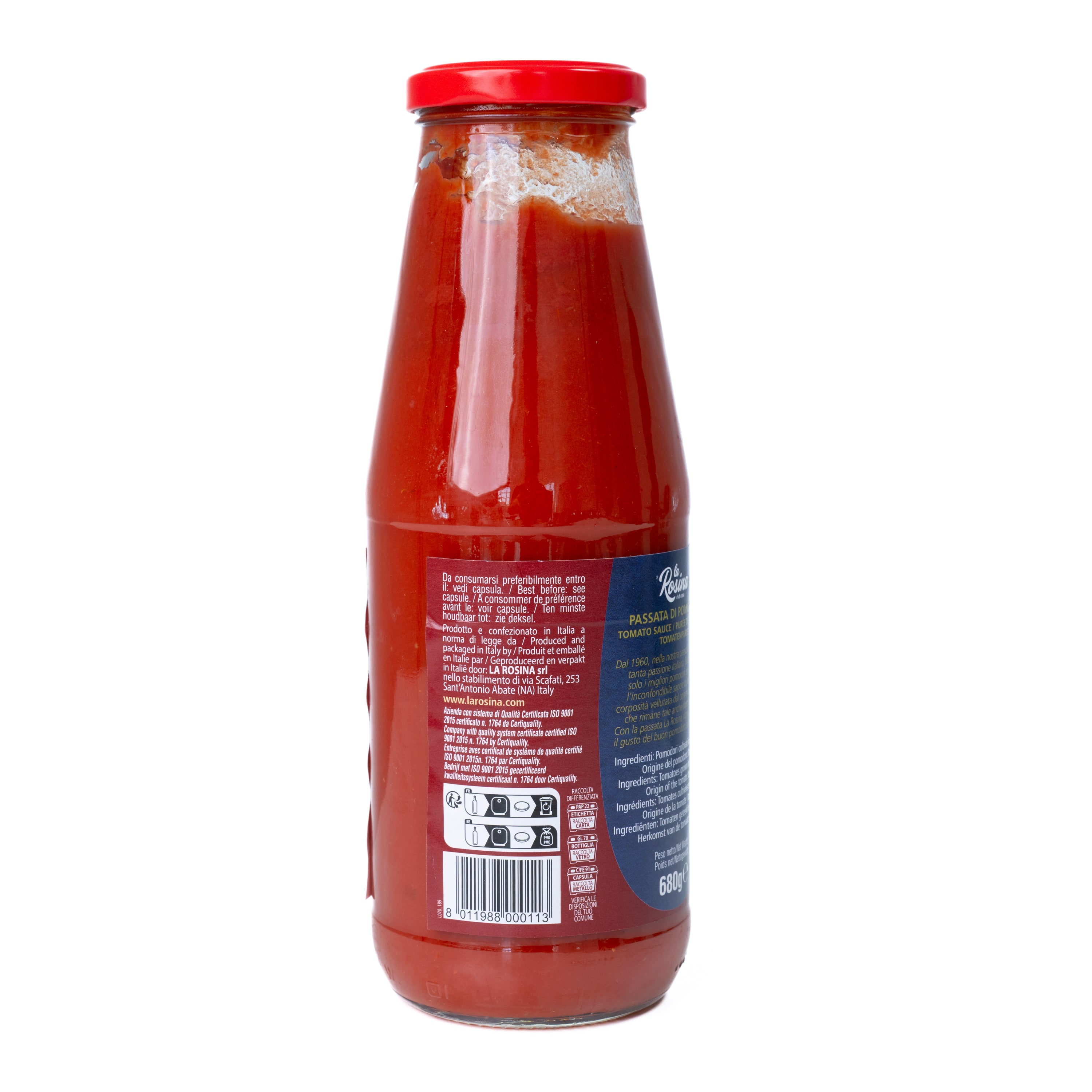 Passata de roșii borcan La Rosina, 680 g