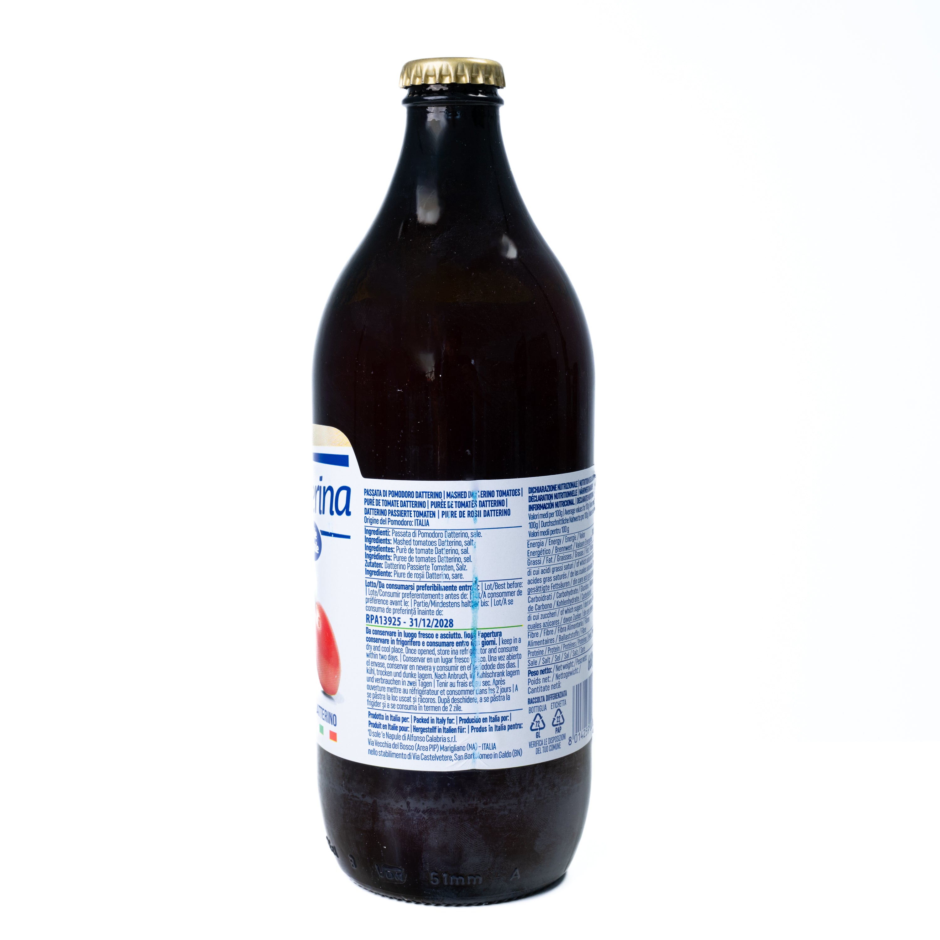 Passata de roșii Datterino O Sole, 660 g
