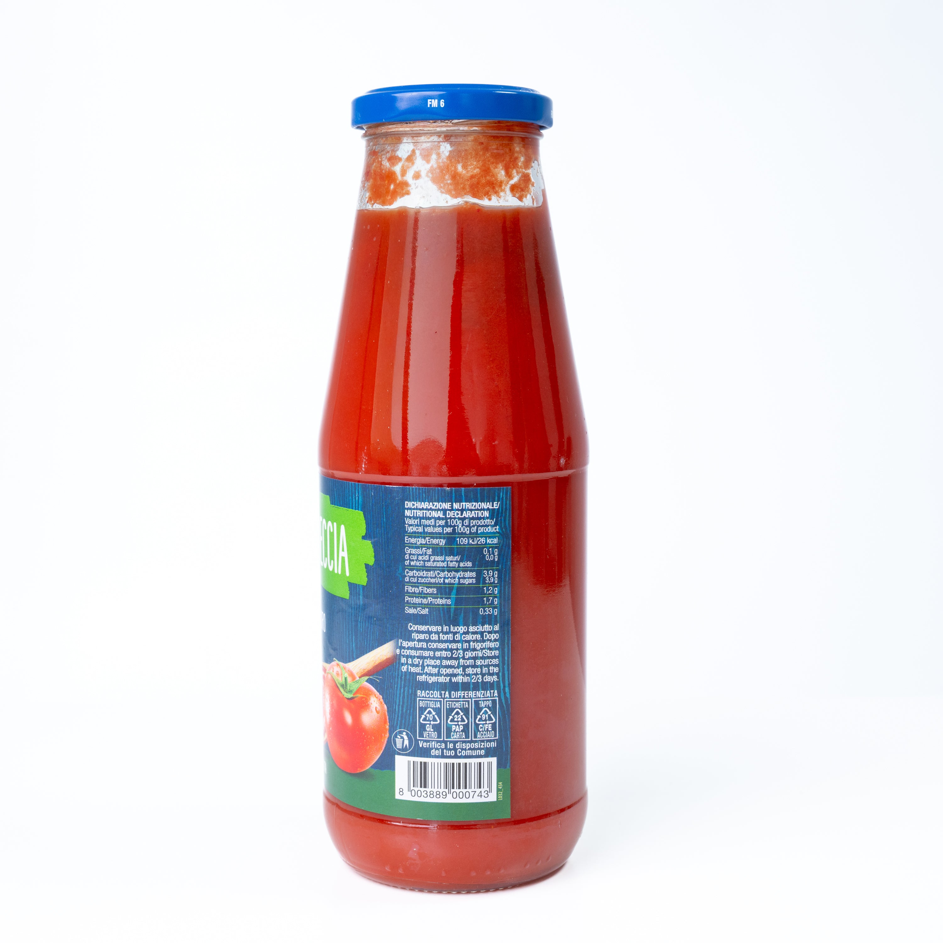 Passata de roșii La Casareccia, 700 g