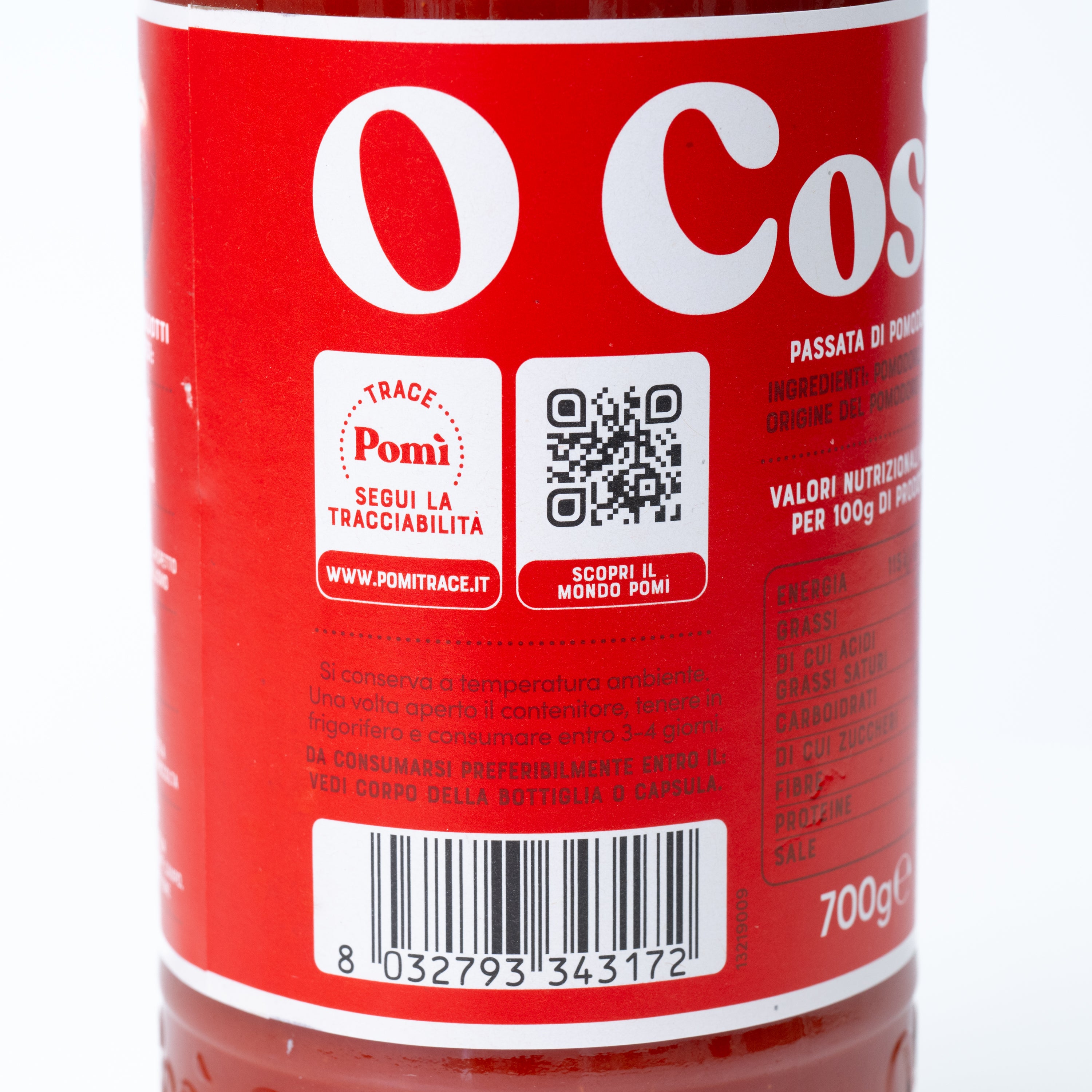 Passata de roșii sticlă Pomì, 700 g