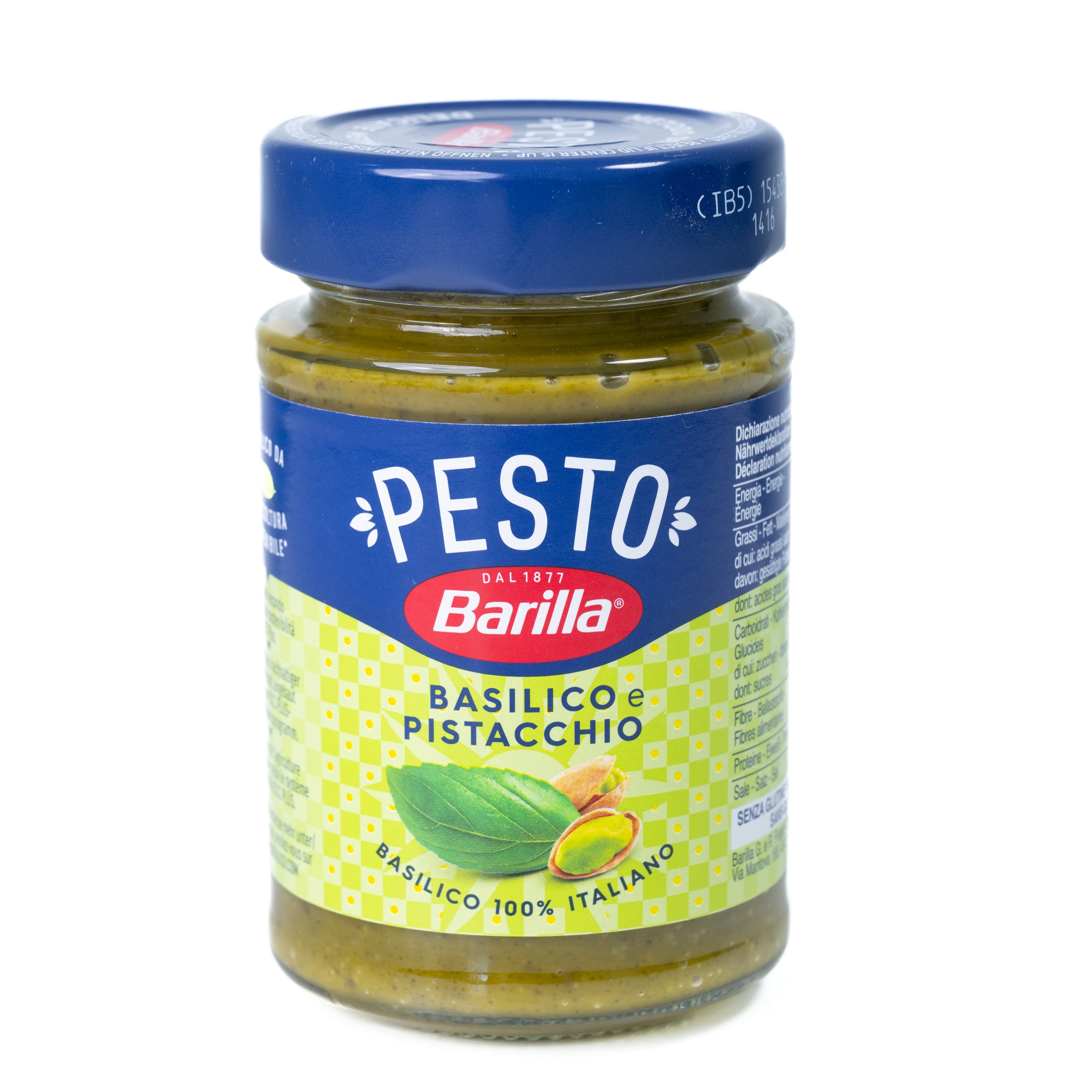 Pesto cu Busuioc și Fistic Barilla, 190 g