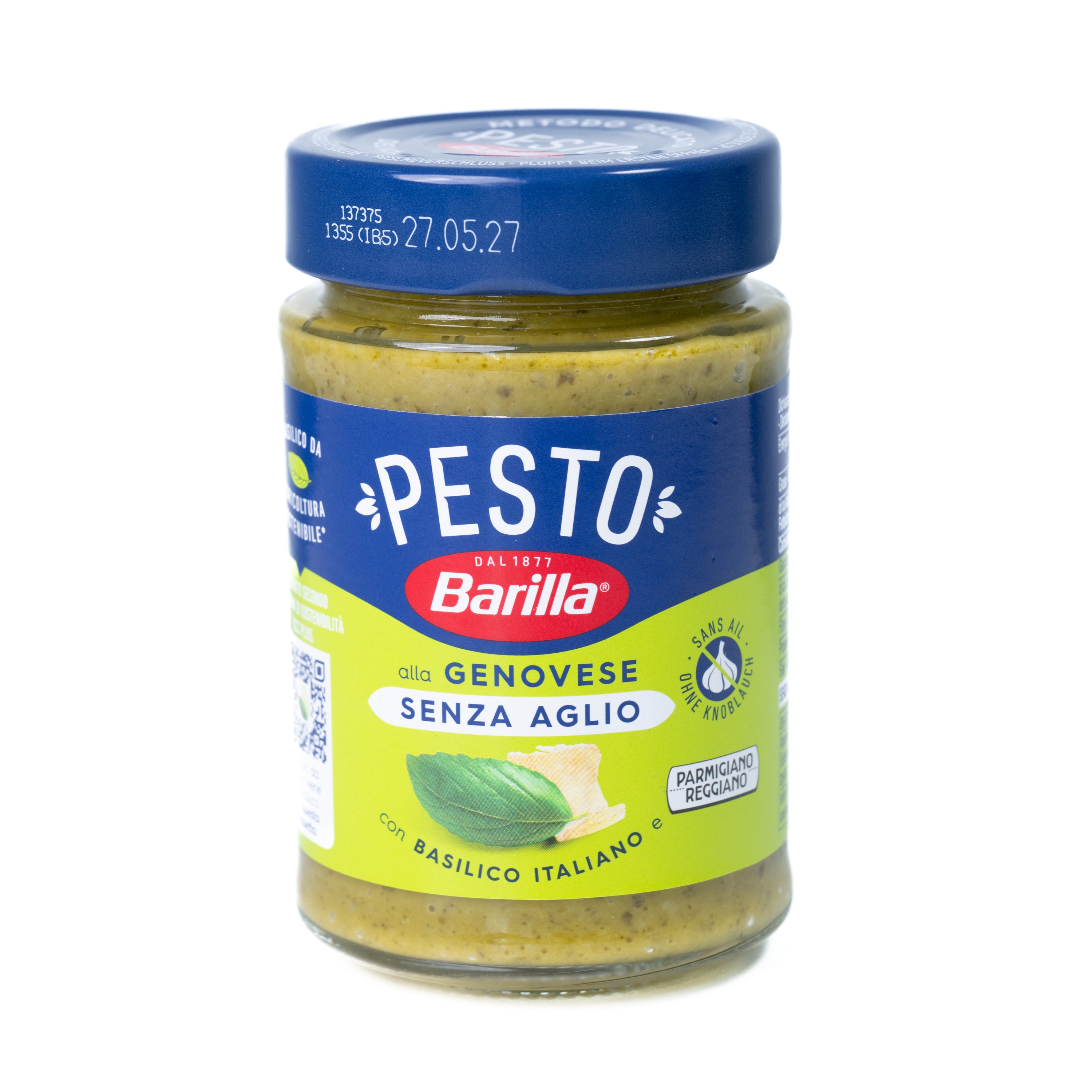Pesto Genovese fără usturoi Barilla, 190 g