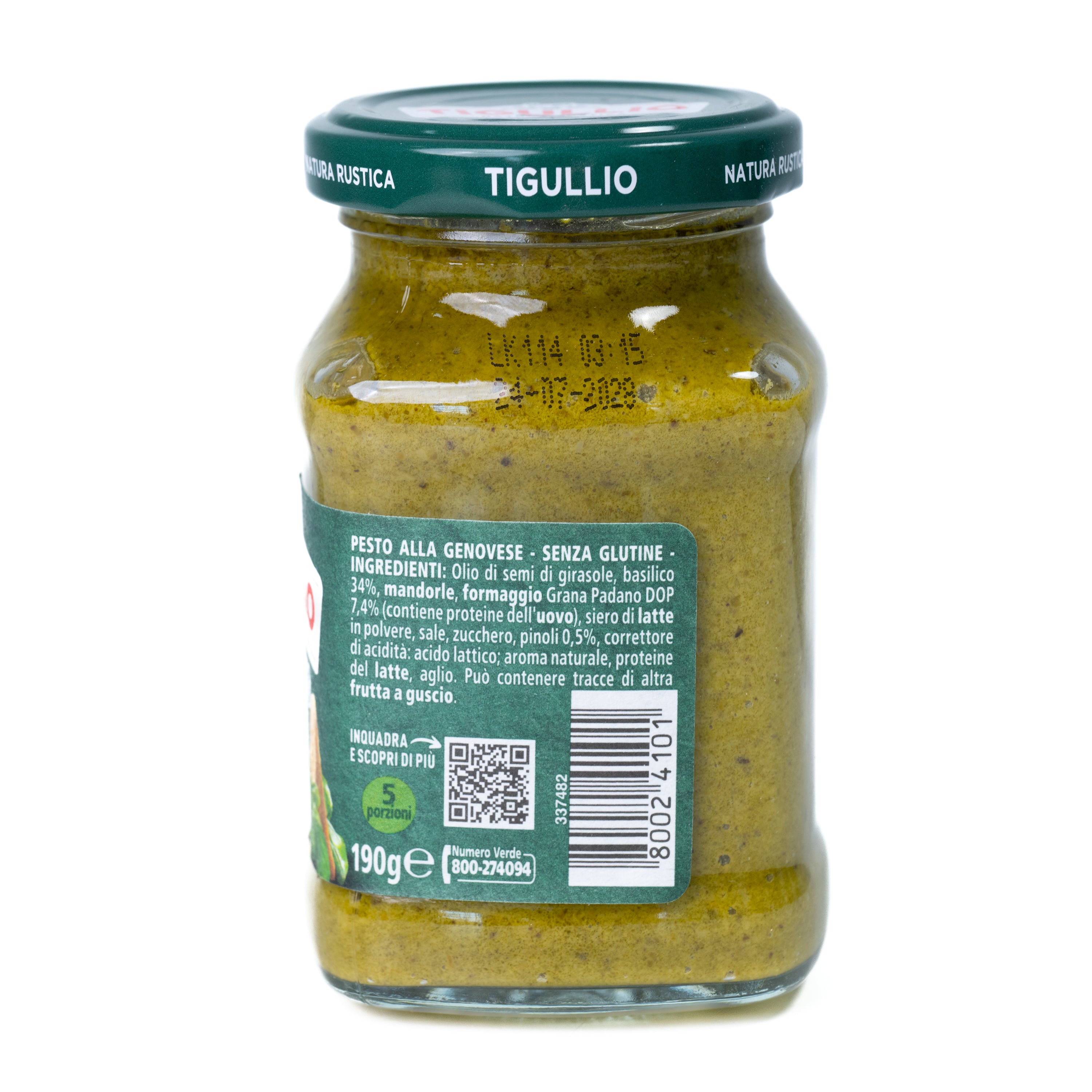 Pesto genovez Tigullio Star GranPesto, 190 g