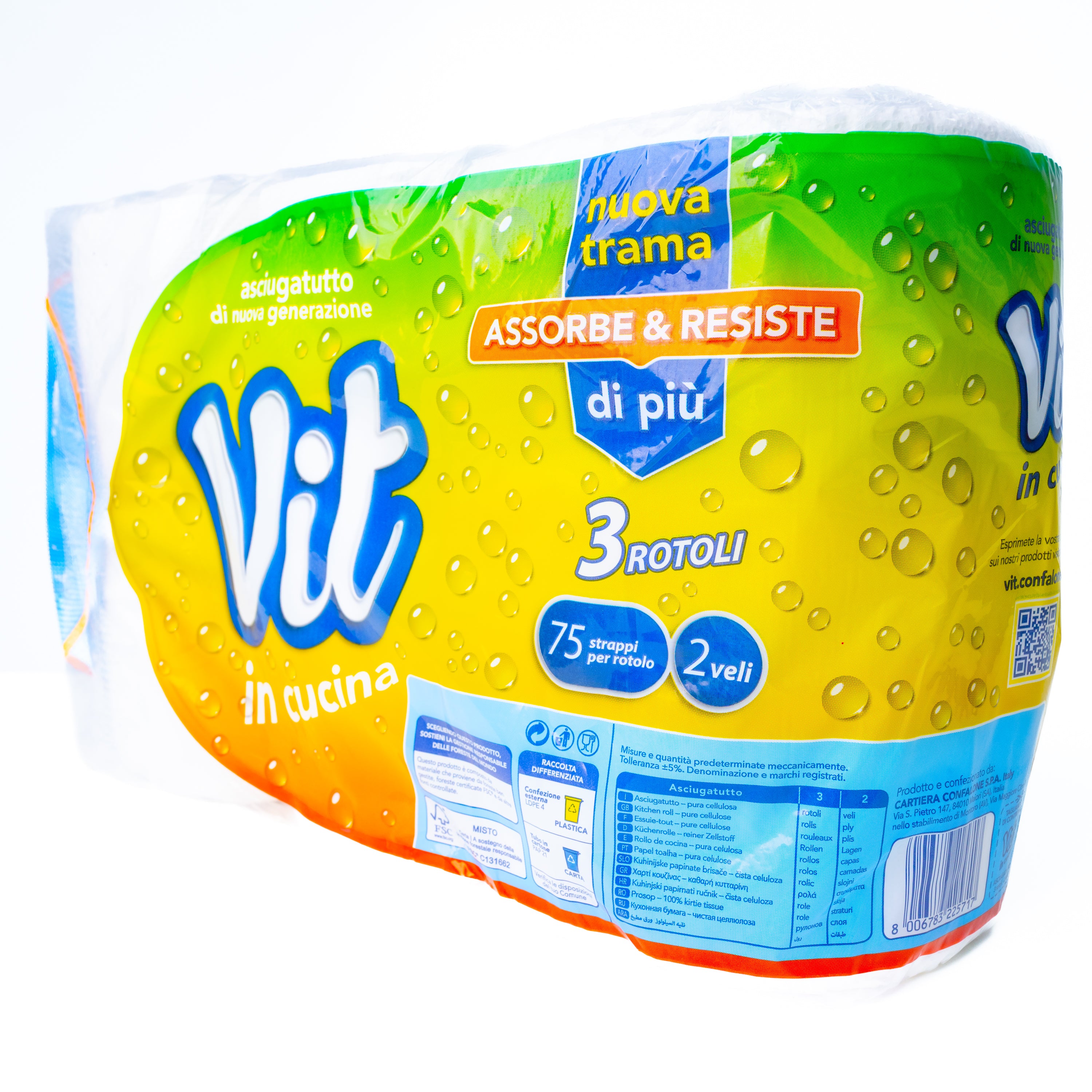Prosoape de bucătărie Vit In Cucina, 3 role