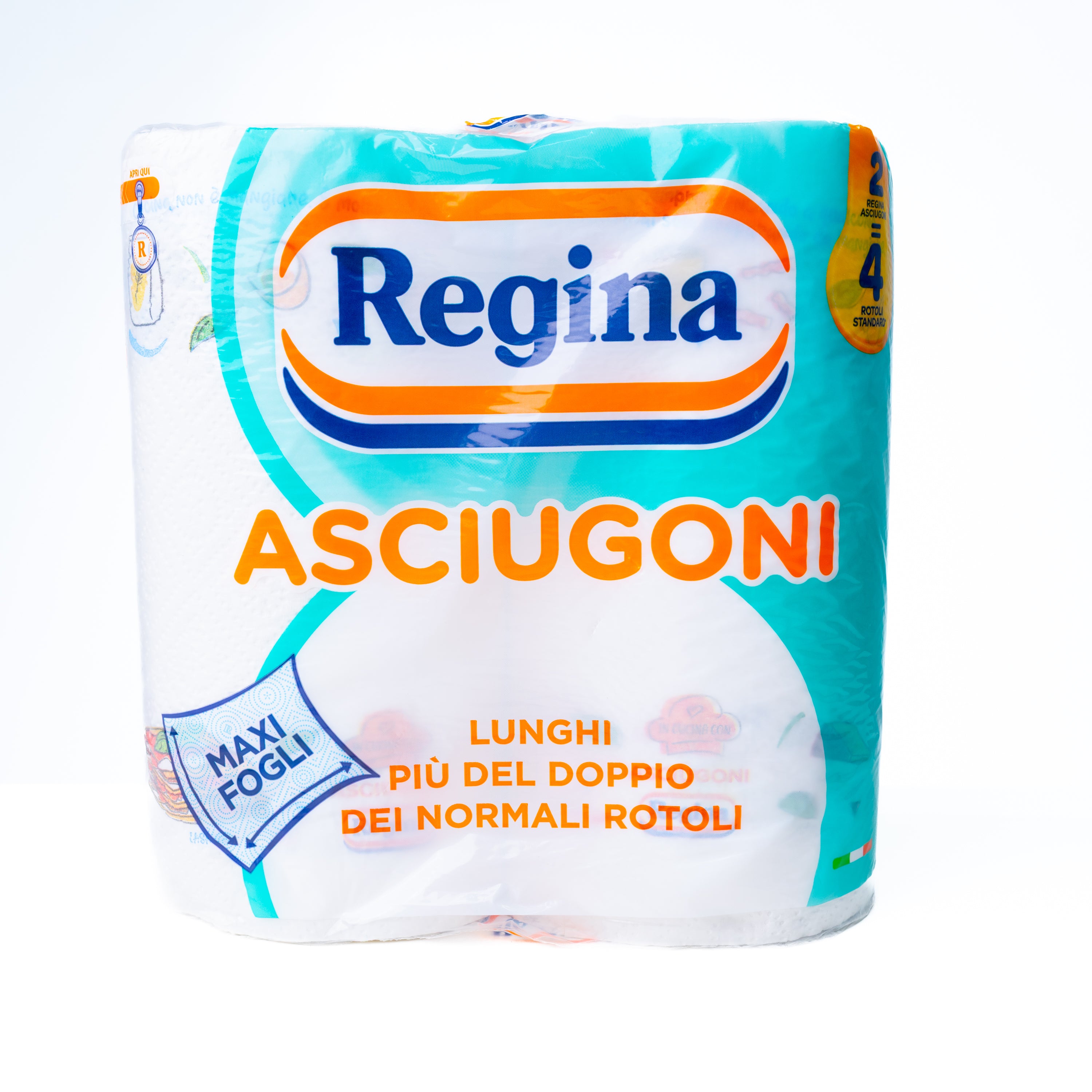Prosoape de hârtie 2 straturi Asciugoni Regina, 2 role