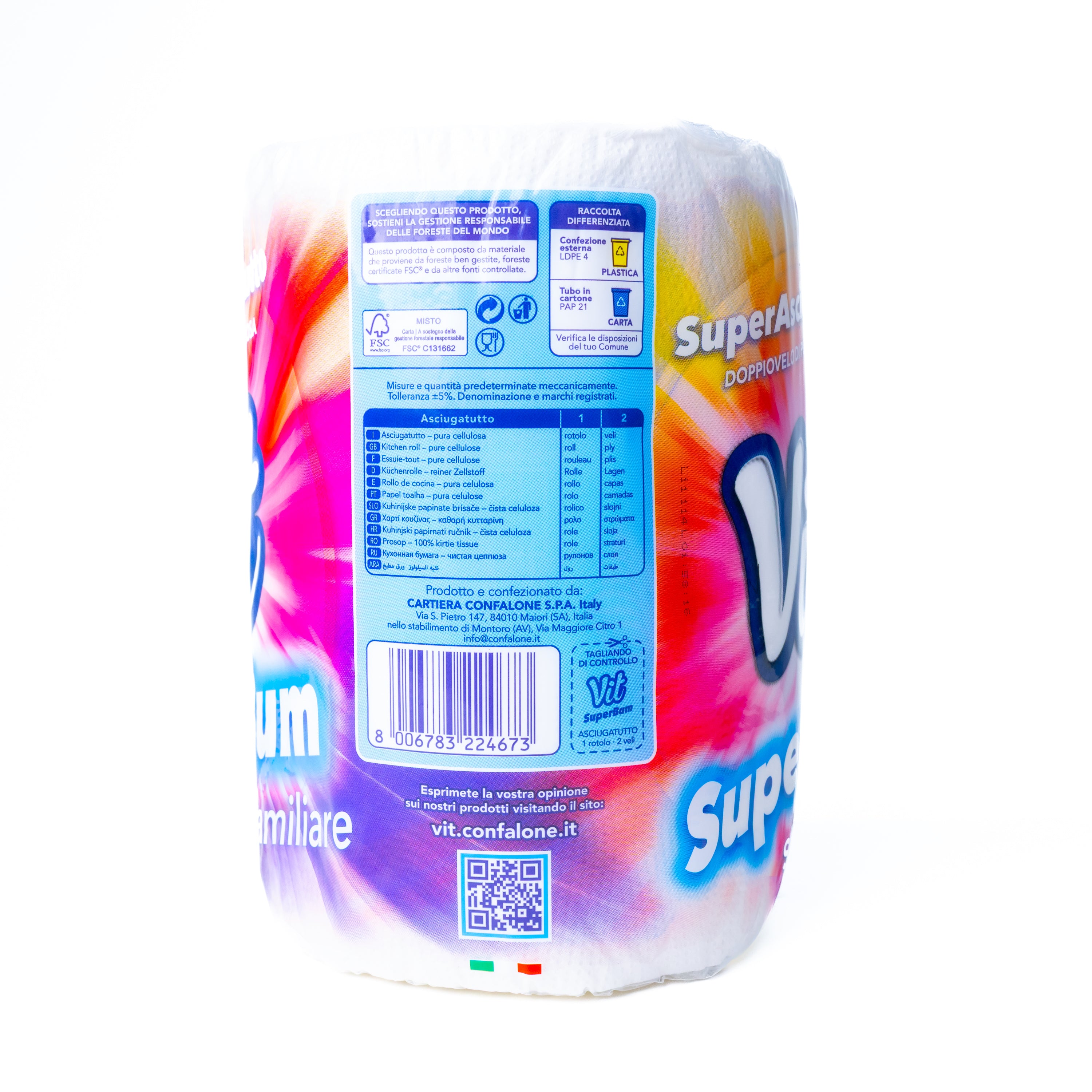 Prosop de bucătărie Superbum Vit, 1 rol