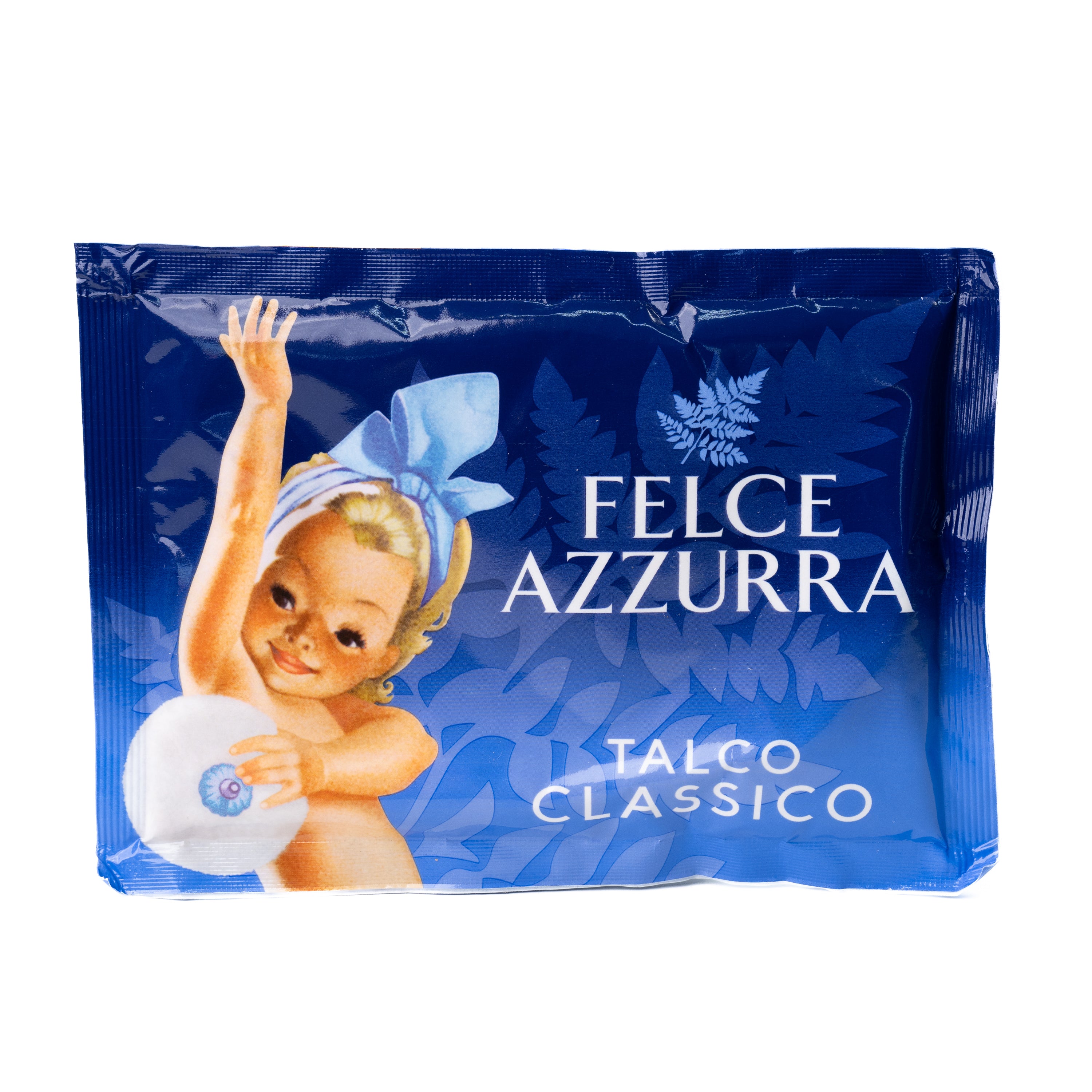 Pudră de talc Classico Felce Azzurra, rezervă, 100 g